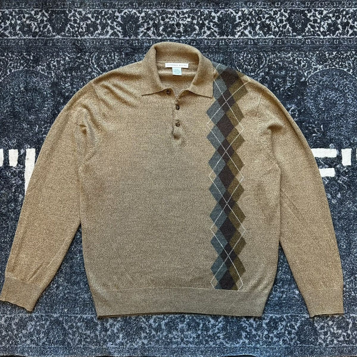 Other Vintage Fall Brown Button Sweatshirt Size US M / EU 48-50 / 2 - 1 Thumbnail