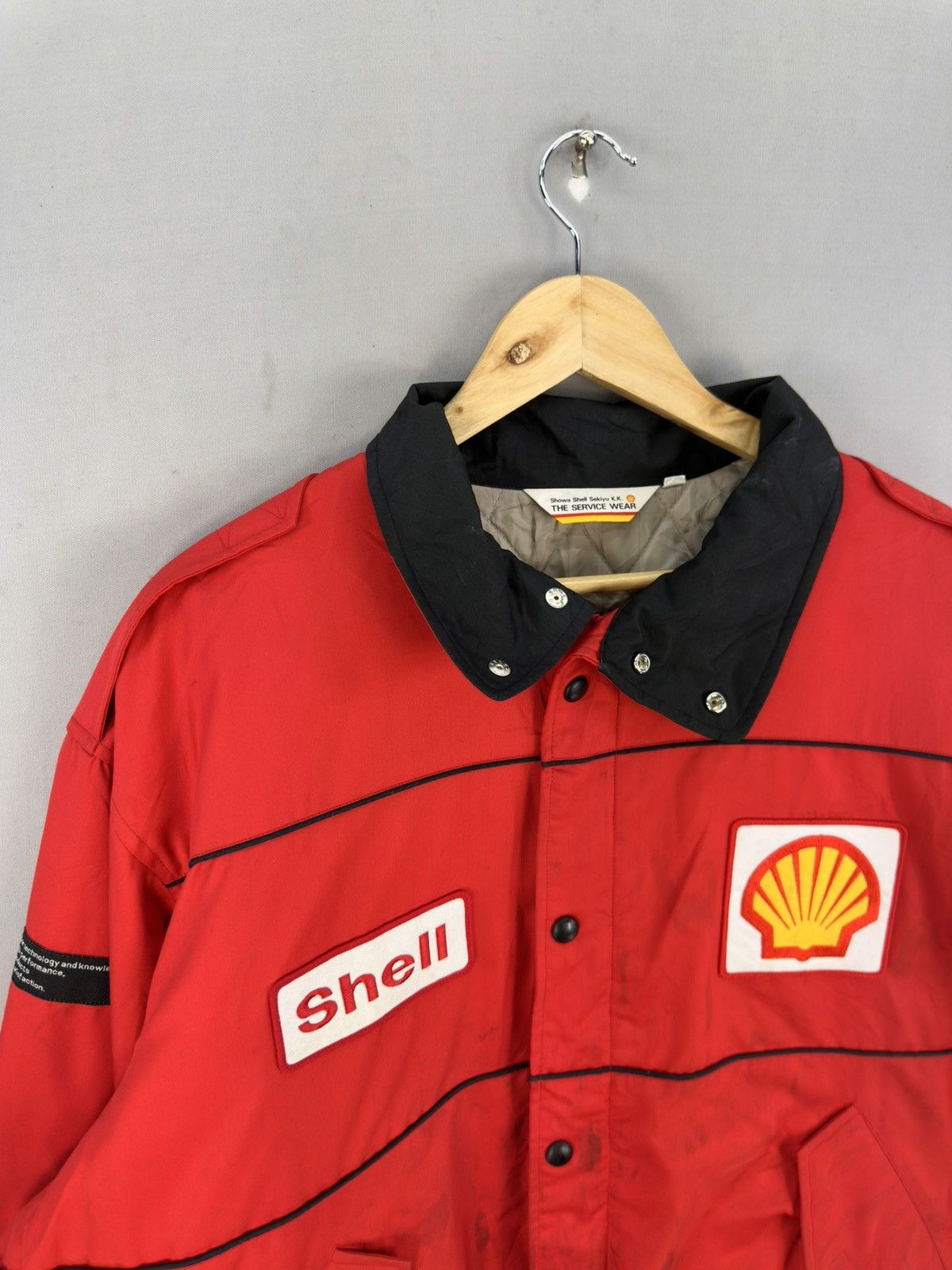 Japanese Brand Shell Service Worker Bomber Jacket Size US XL / EU 56 / 4 - 2 Thumbnail