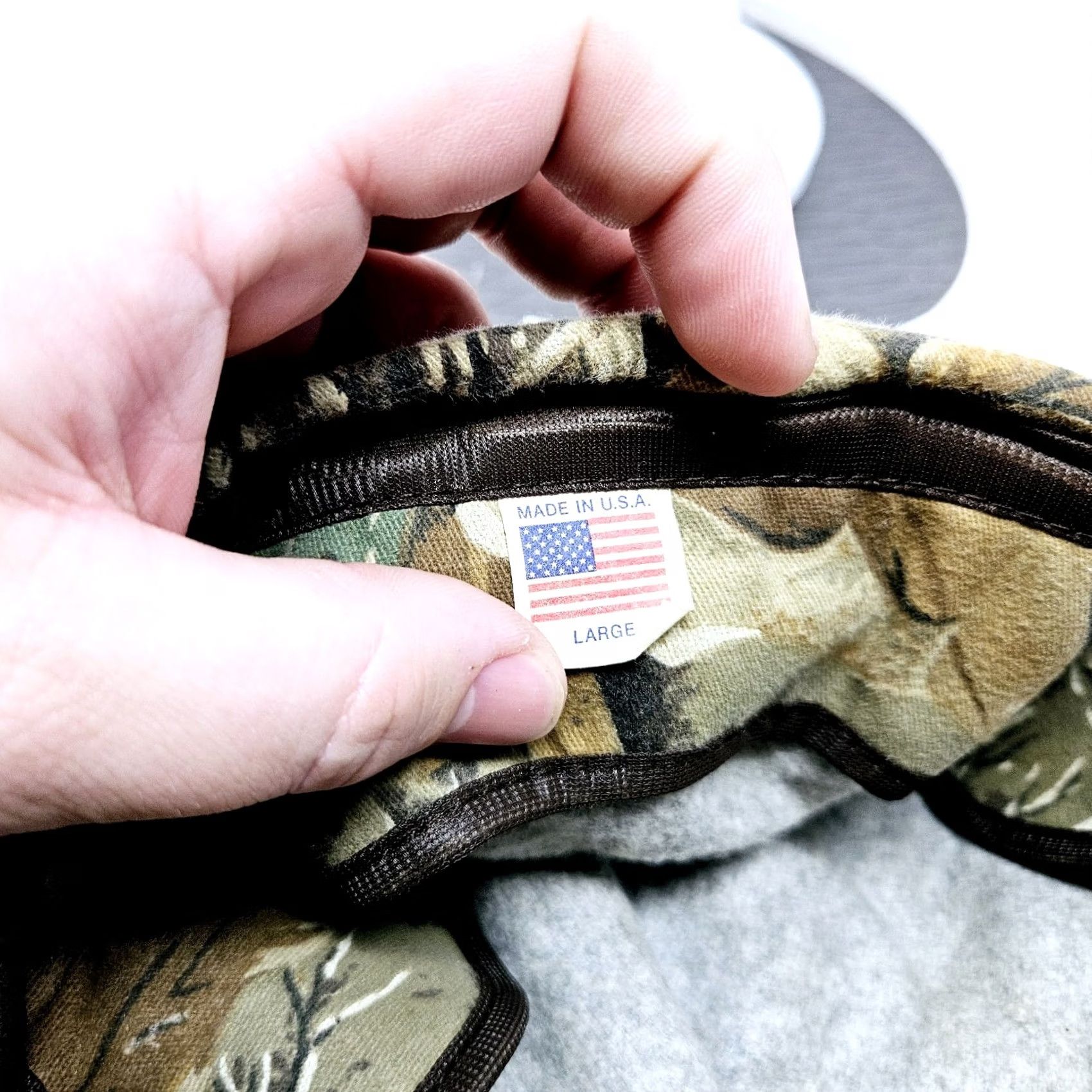 Realtree VINTAGE Realtree Hat Mens L 80s 90s Camo Insulated Hunting Size Outdoors Size ONE SIZE - 7 Thumbnail