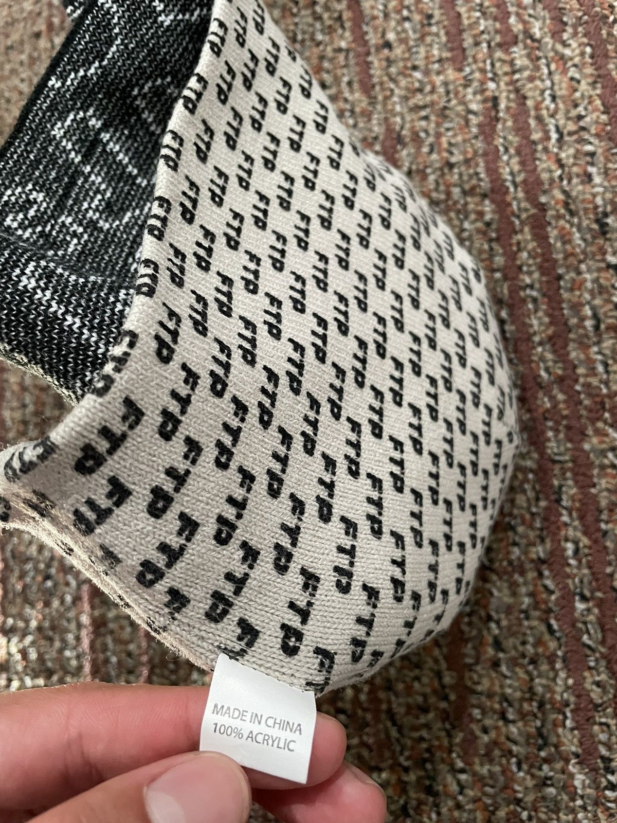 Fuck The Population FTP Zipper Beanie Size ONE SIZE - 3 Thumbnail