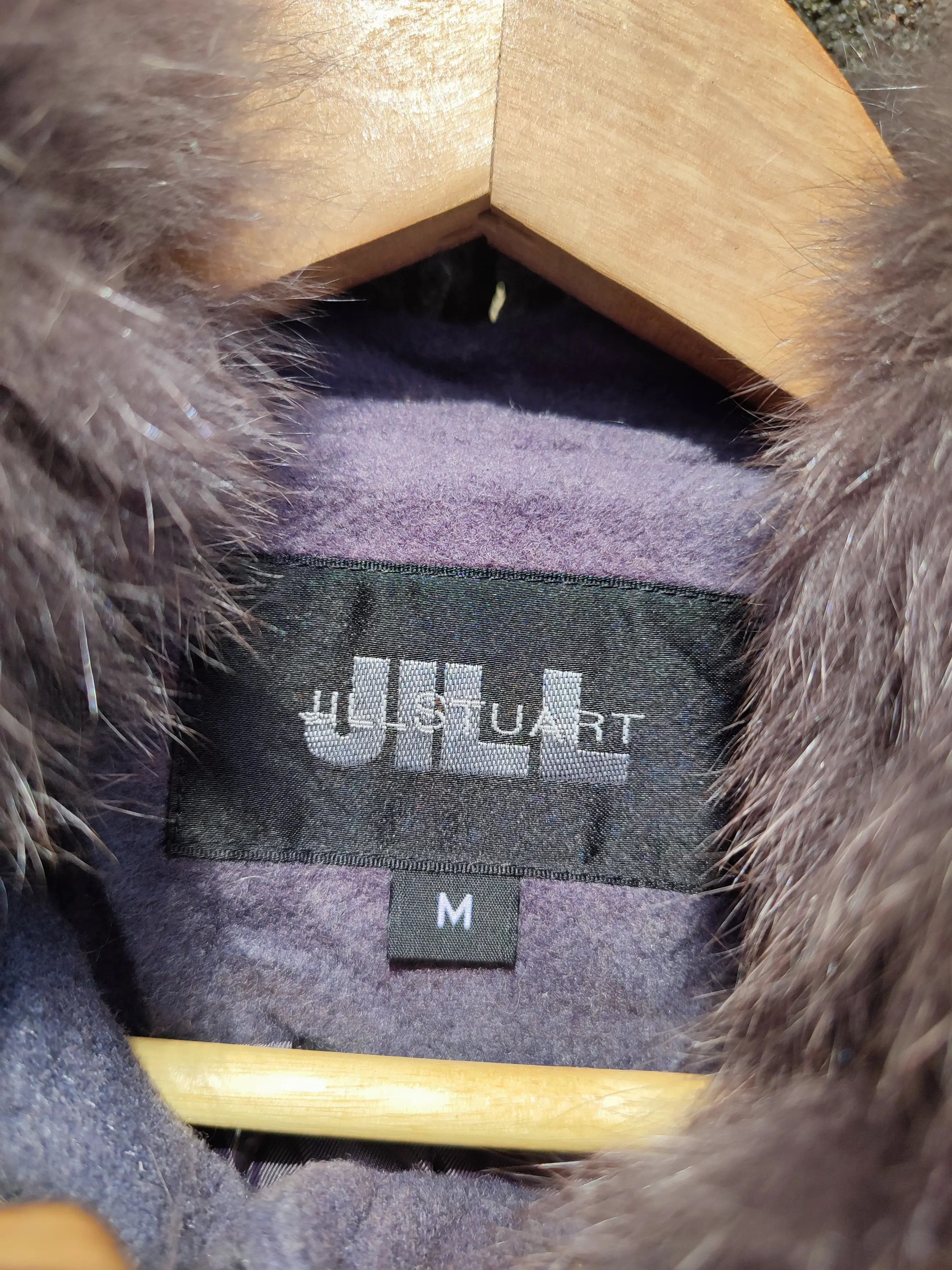 Jil Stuart Jill Stuart Wool Duffle Coat with Faux Fur Trim – Lavender Size M / US 6-8 / IT 42-44 - 9 Thumbnail