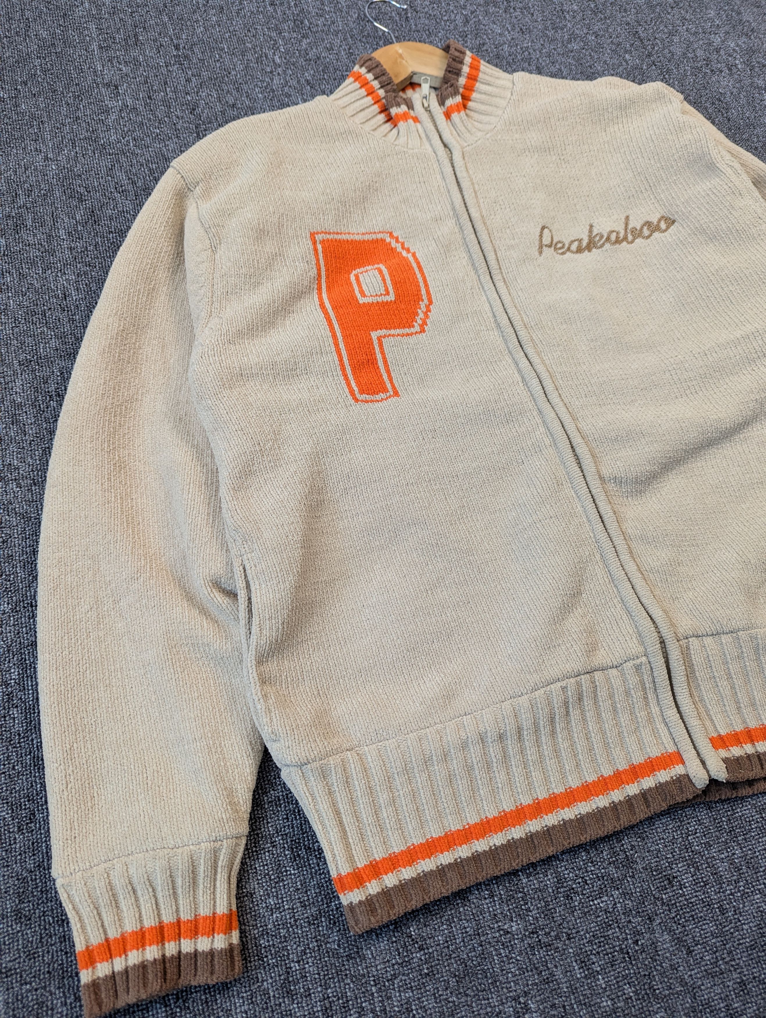 Other Vintage Peakaboo Surf Hawaii Knit Zipper Sweater Jacket Size US L / EU 52-54 / 3 - 3 Thumbnail