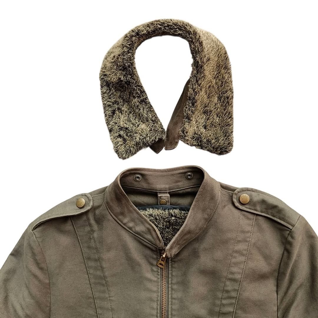 Japanese Brand FIRST BLOW Boa Fleece Removable collar Size US M / EU 48-50 / 2 - 4 Thumbnail