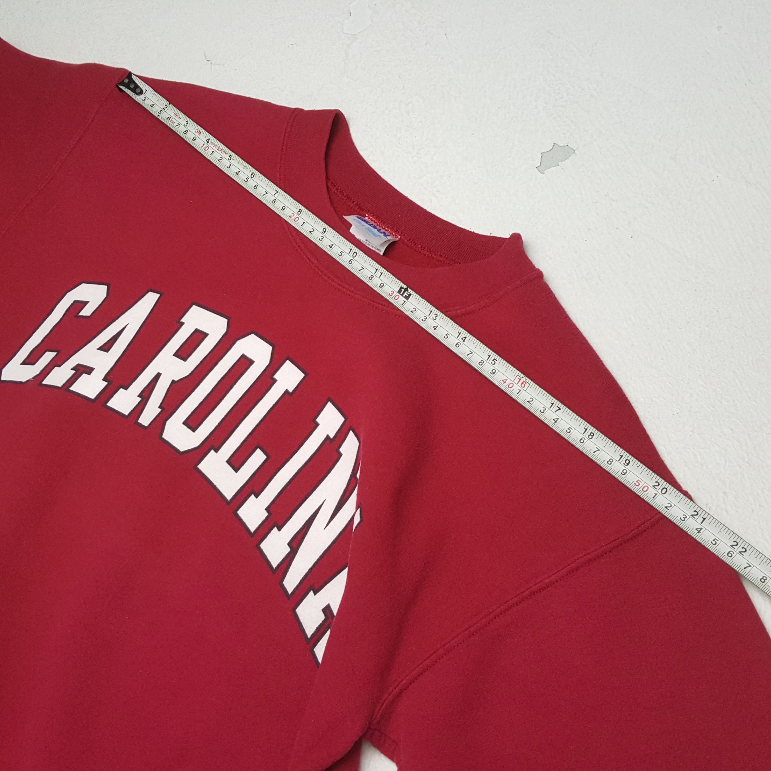 Vintage CAROLINA Center Spellout Design Streetwear Sweatshirt Size US S / EU 44-46 / 1 - 4 Thumbnail