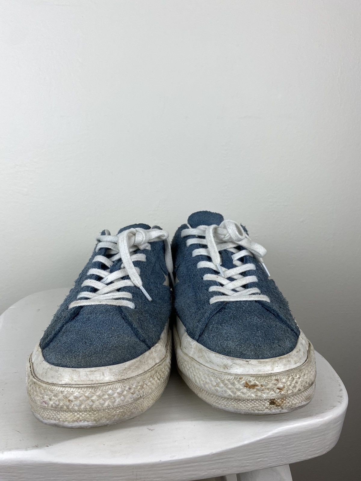 Converse Fragment Design x One Star 74 “Fragments” Converse Rare Size US 10.5 / EU 43-44 - 4 Thumbnail