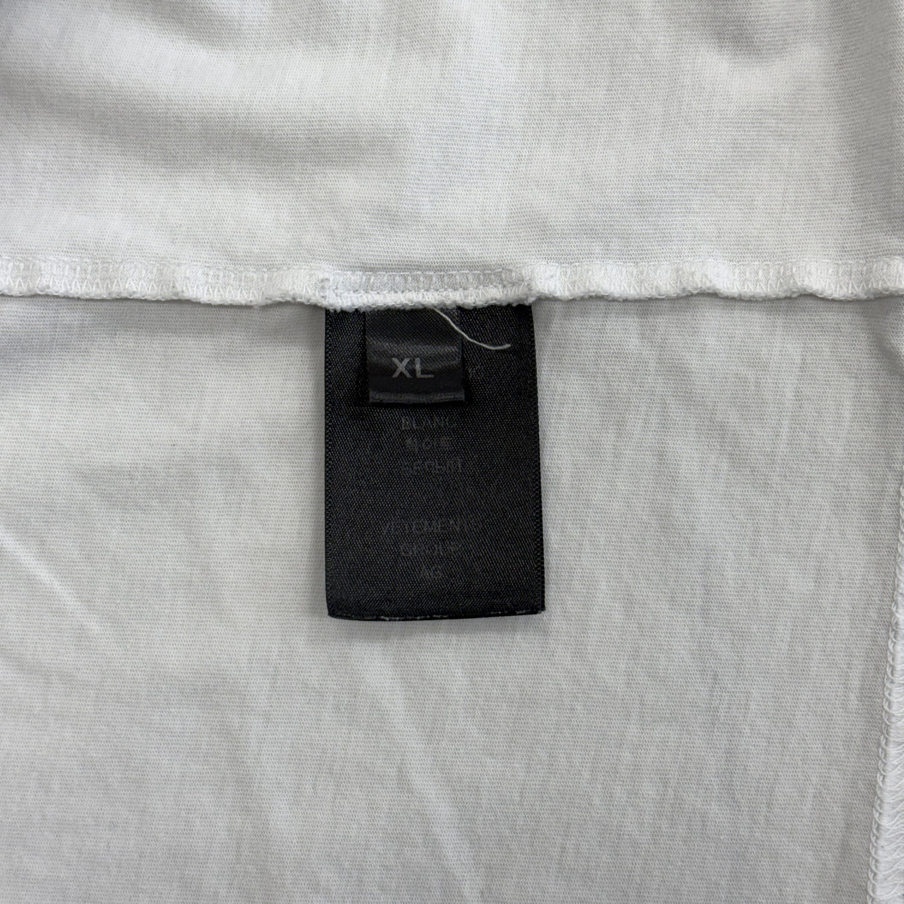 Vetements Vetements Think Globally Logo T-Shirt White XL Size US XL / EU 56 / 4 - 4 Thumbnail