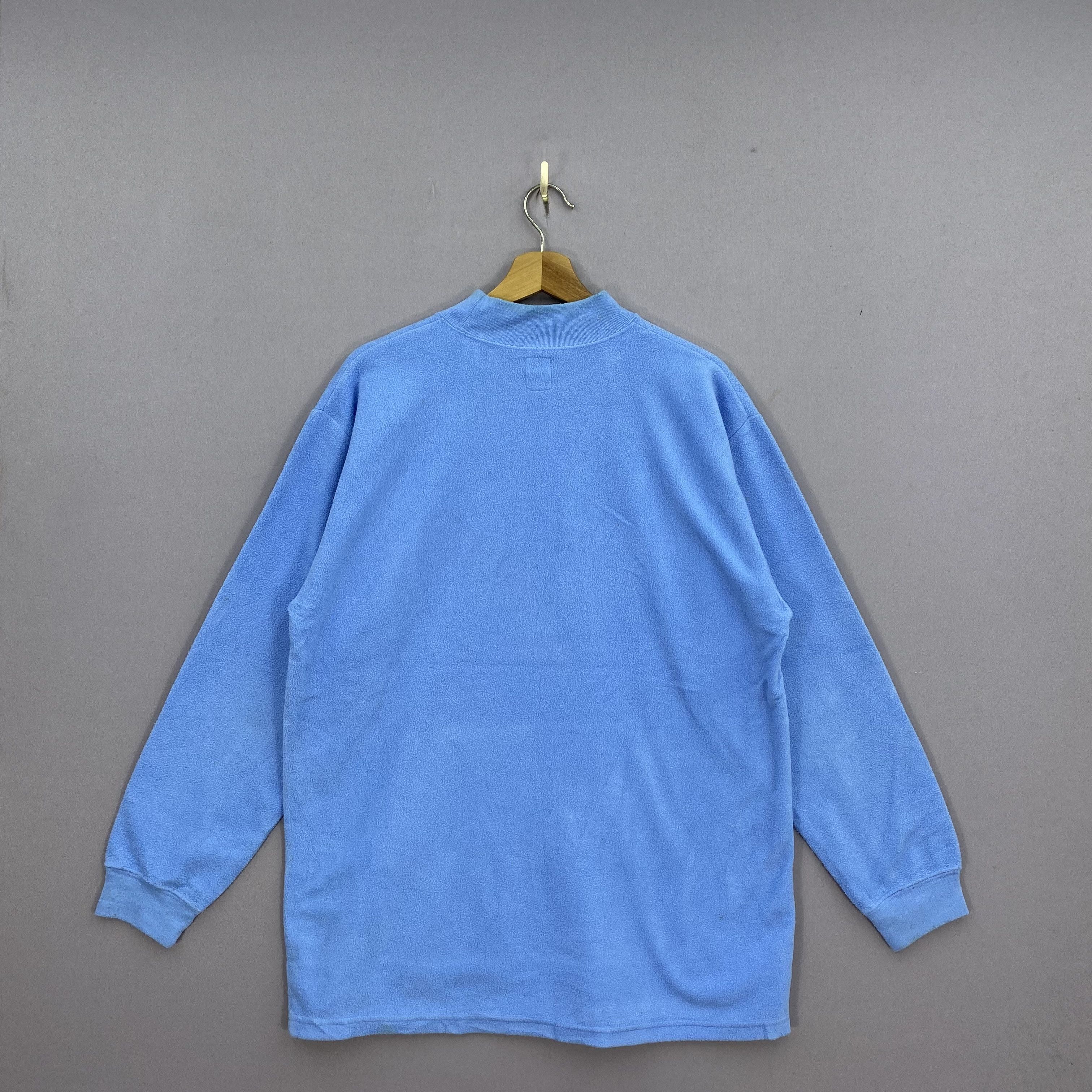 Fila Vintage 90s Fila Biella Italia Sweater Mock Neck Jumper Size US L / EU 52-54 / 3 - 2 Thumbnail