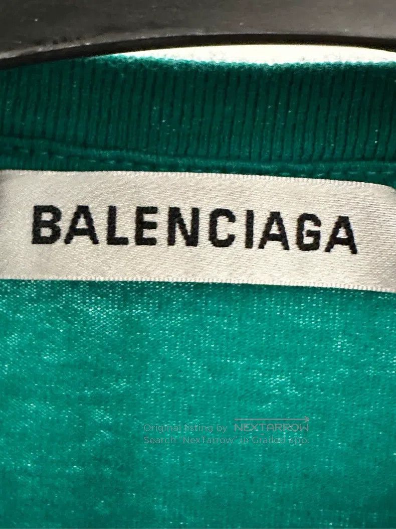 Balenciaga Balenciaga Short-sleeved T-shirt printed with letters logo Size US XS / EU 42 / 0 - 3 Thumbnail