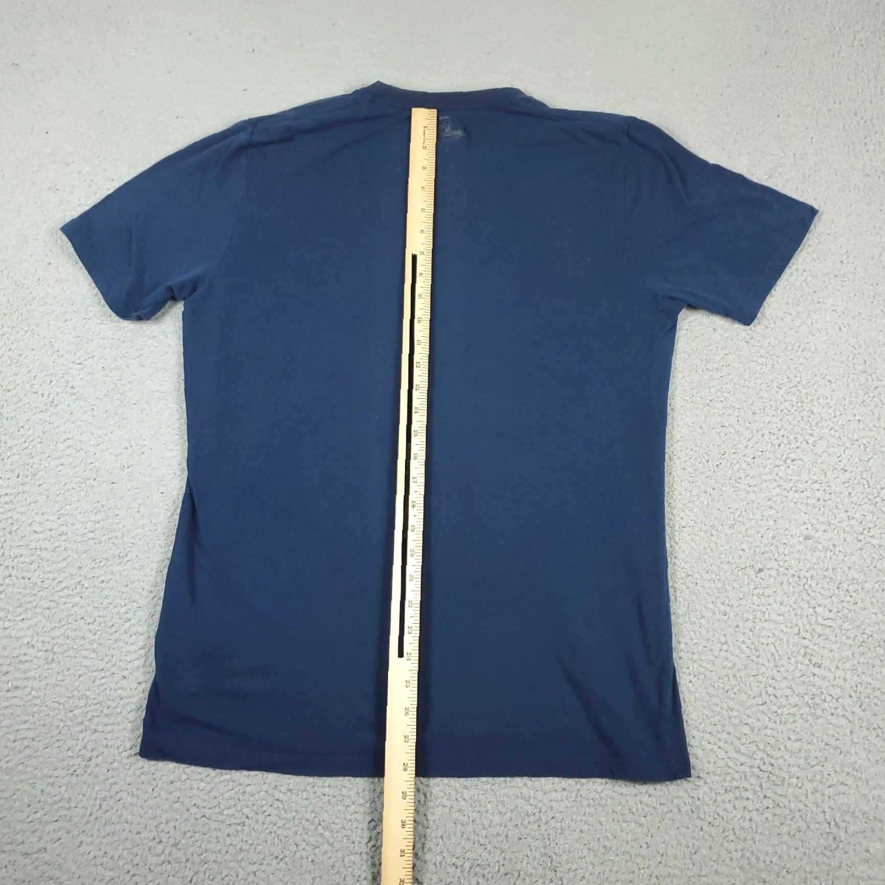 Under Armour Under Armour HeatGear T-Shirt Short Sleeve Mens Medium Blue Solid Logo All Seasons 90s Modern Sports Mens Size US M / EU 48-50 / 2 - 5 Thumbnail