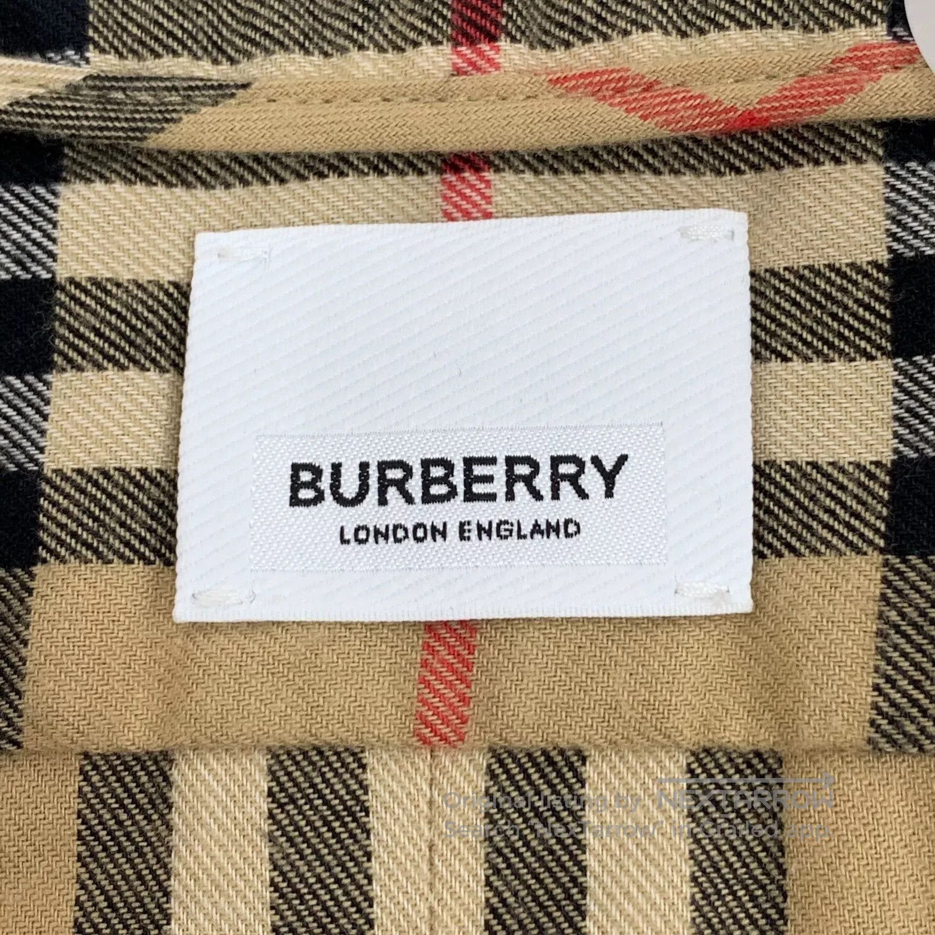 Burberry Burberry Brown Plaid Cotton Chain Shirt. Size S / US 4 / IT 40 - 5 Thumbnail