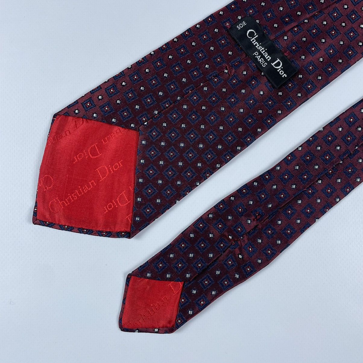 Christian Dior Monsieur Christian Dior Paris Silk Tie Size ONE SIZE - 6 Thumbnail