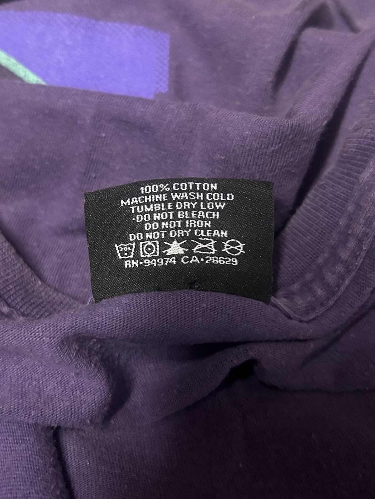 Patta × Stussy Stussy x Patta Rare Collab Graphic Purple Tee - Size L Size US L / EU 52-54 / 3 - 8 Thumbnail