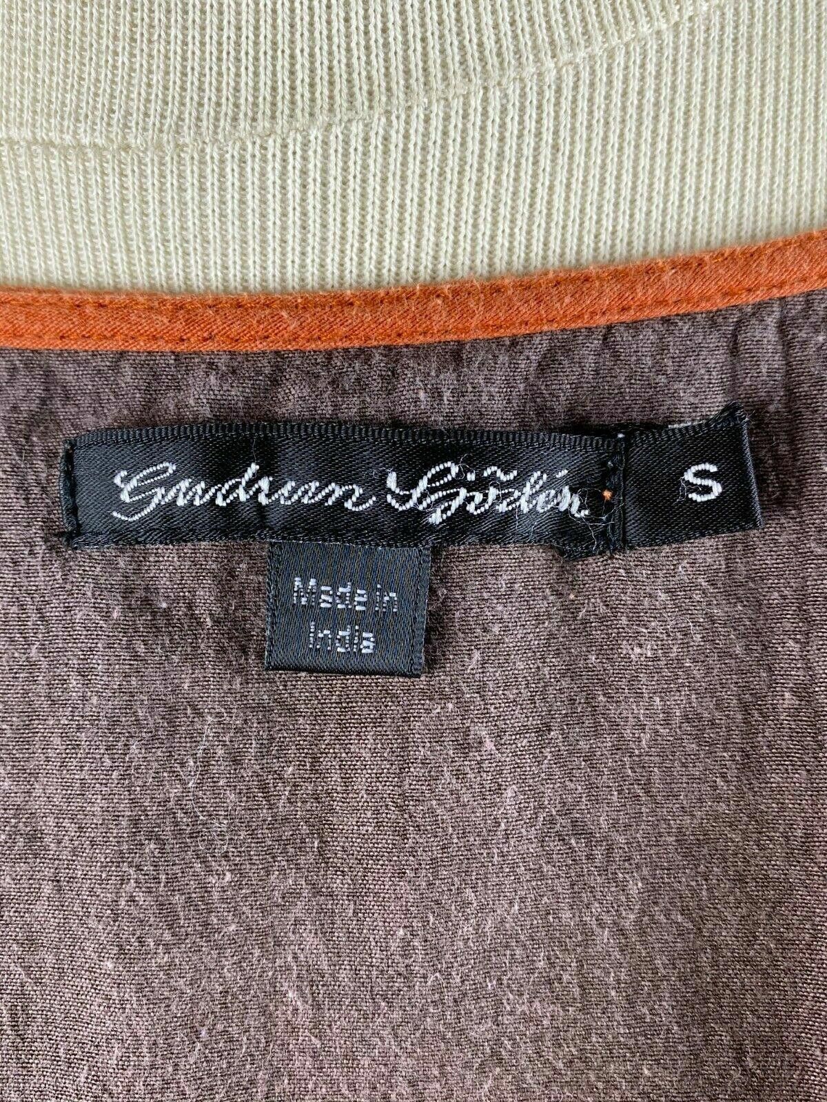 Designer Gudrun Sjöden Orange Button Up Cardigan Sweater Size S Size S / US 4 / IT 40 - 8 Thumbnail