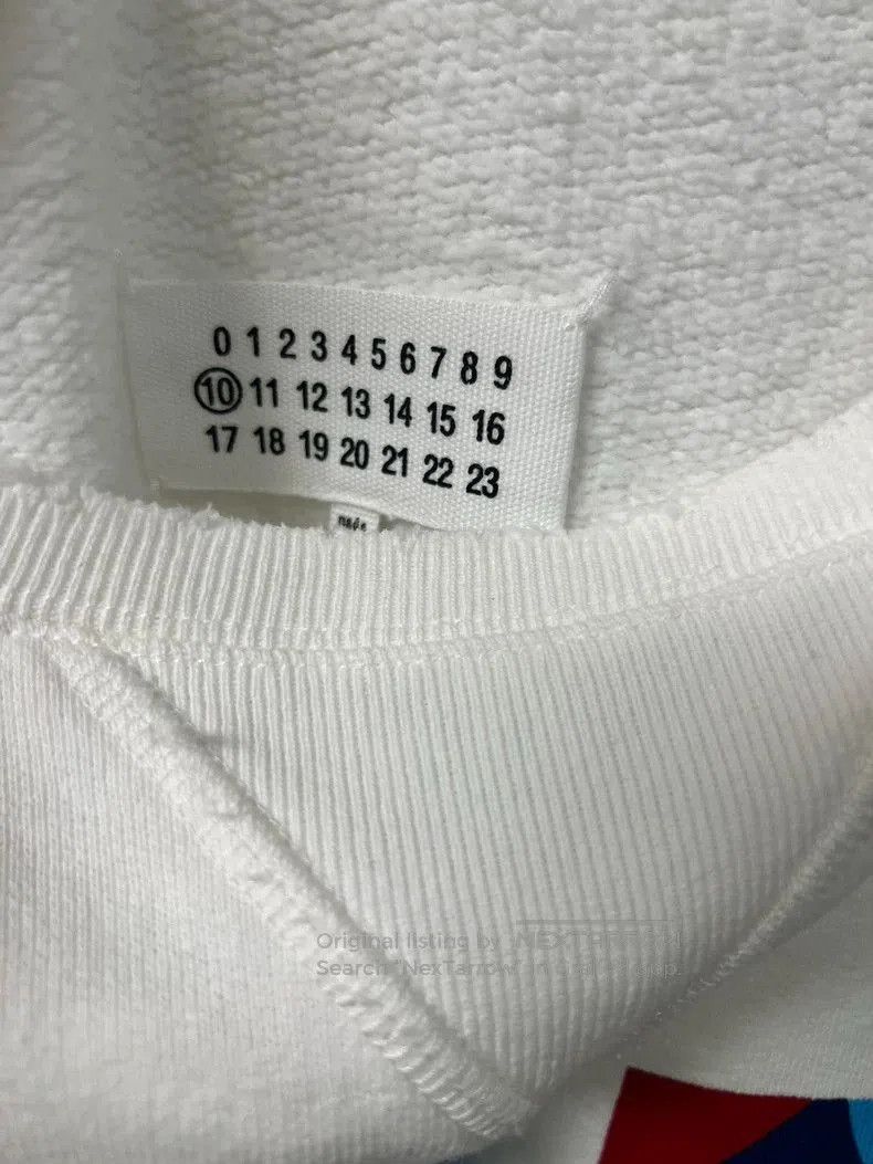 Maison Margiela Maison Margiela Wide Neck Sweatshirt. Size US XL / EU 56 / 4 - 3 Thumbnail