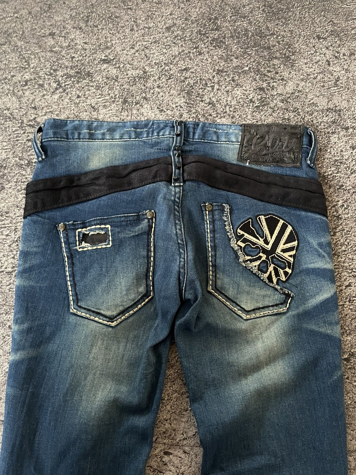 Japanese Brand Lolita skull ifsixwasnine poem skinny jeans Size 28" / US 6 / IT 42 - 2 Thumbnail