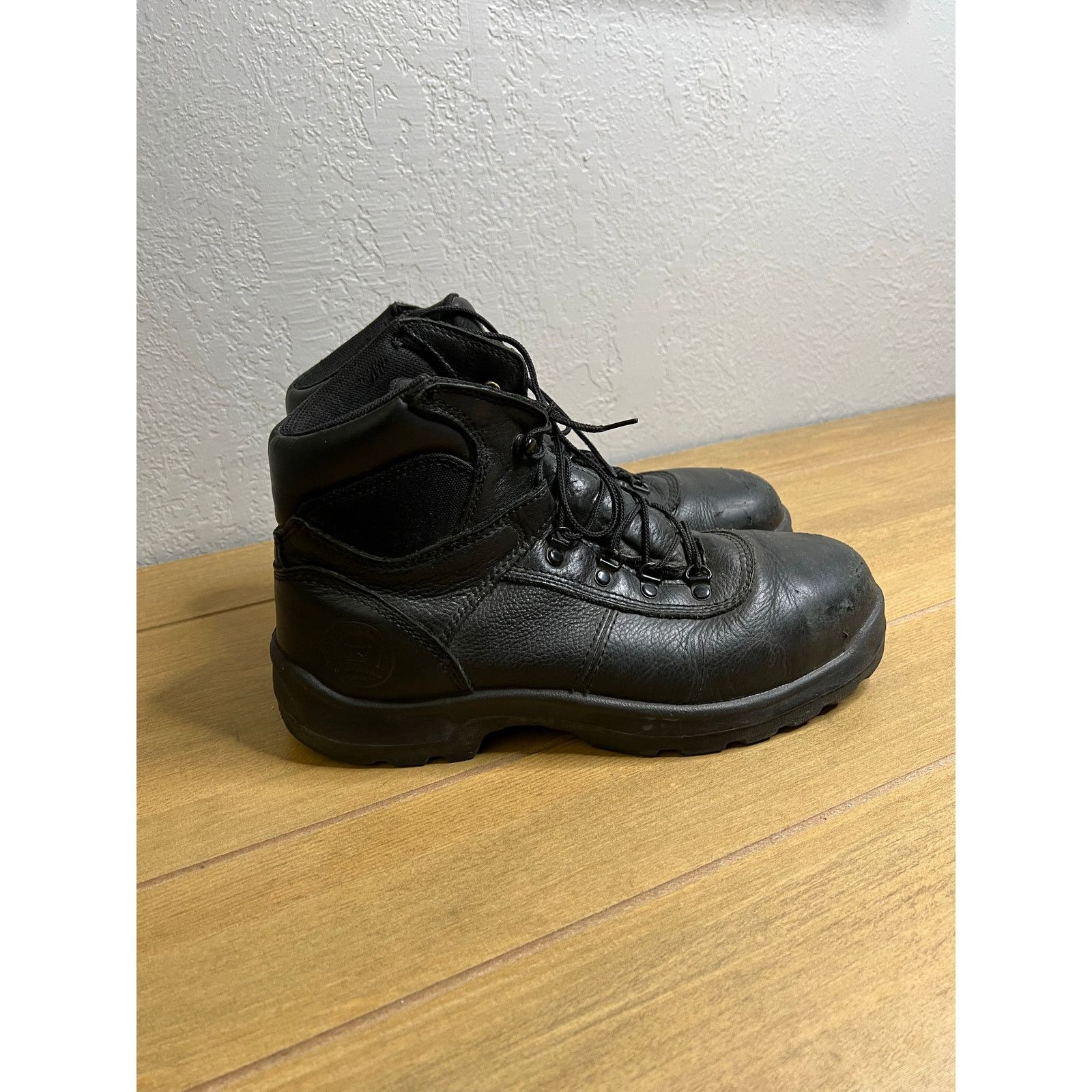 Vintage Irish Setter Men's Work Boots Size US 11 D Black Safety Toe Size US 11 / EU 44 - 11 Thumbnail