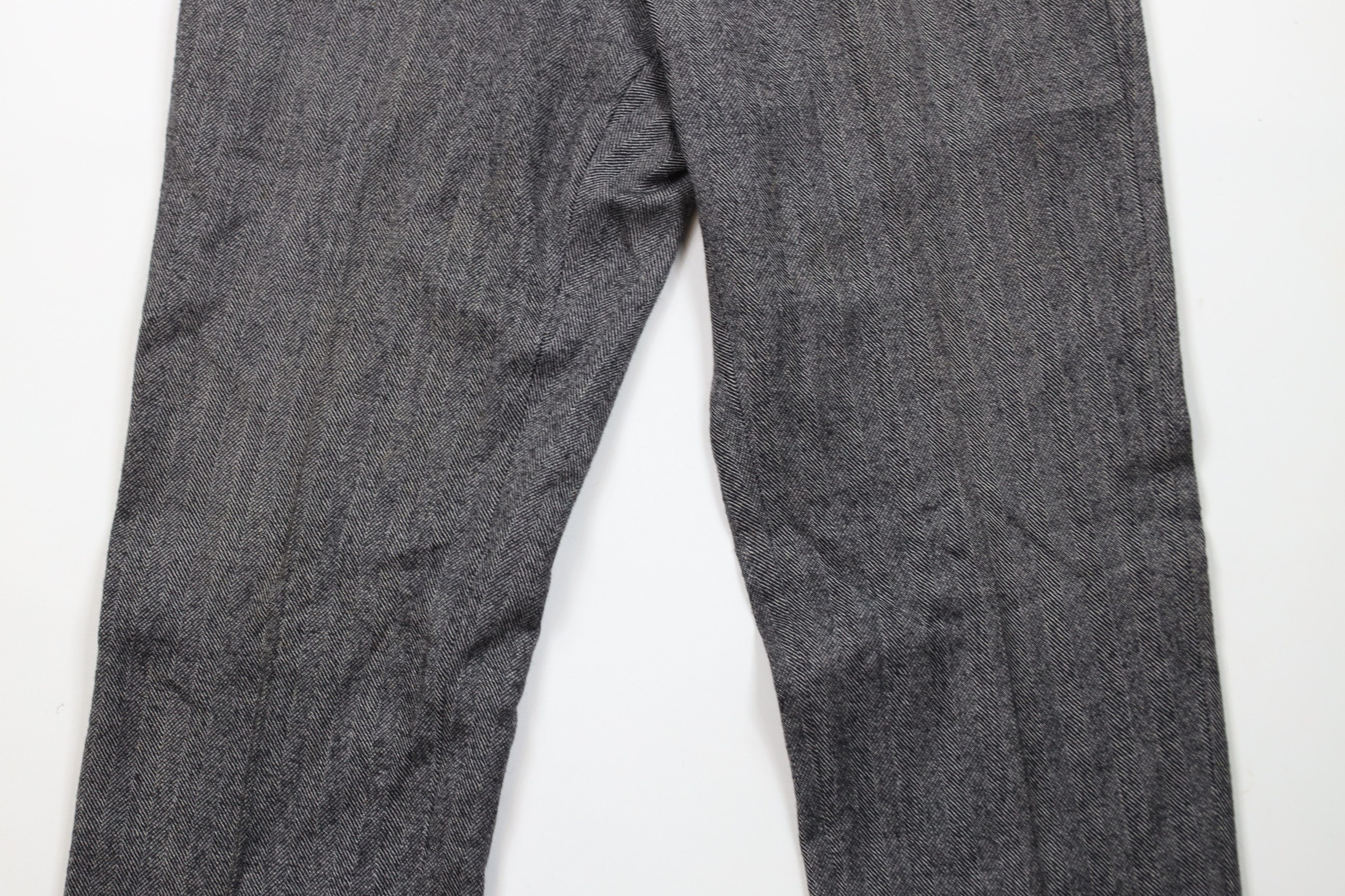Vintage Vintage 60s 70s Streetwear Herringbone Chino Pants USA Size US 36 / EU 52 - 3 Thumbnail