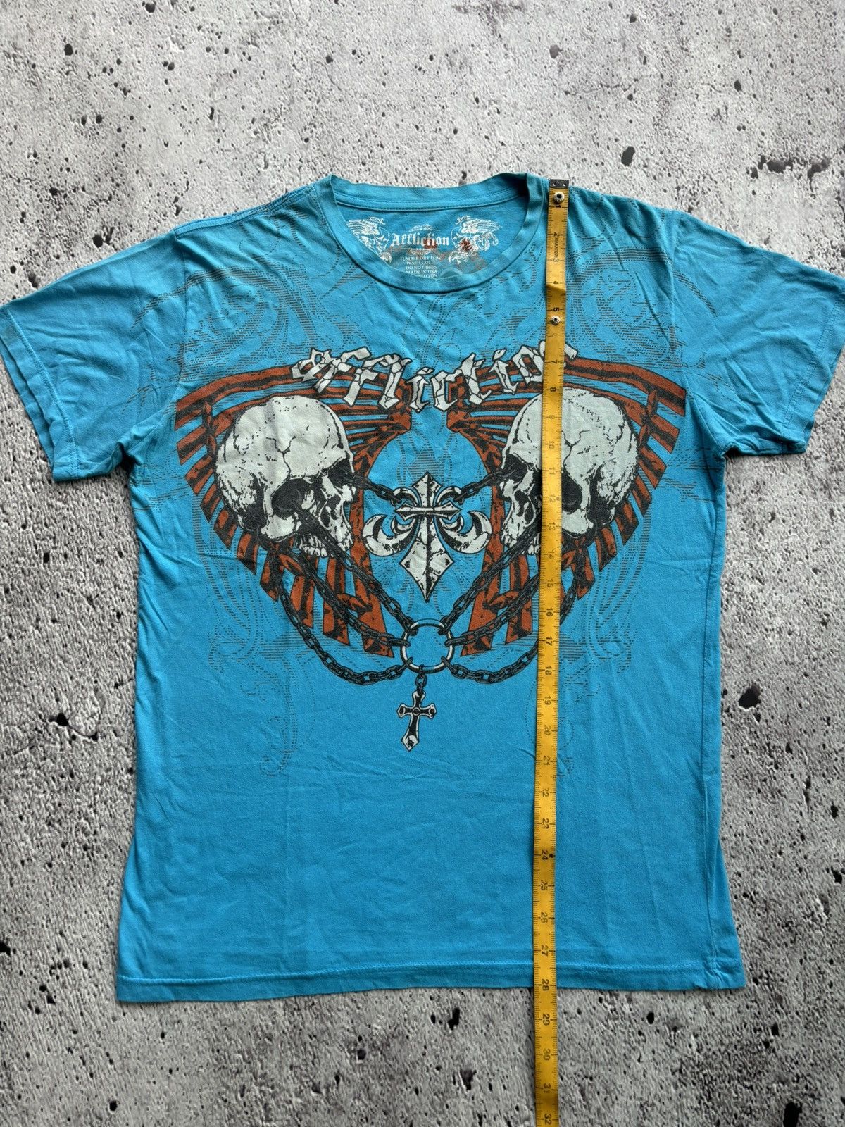 Hysteric Glamour Y2k Affliction Skull Punk style Tshirt Size US L / EU 52-54 / 3 - 9 Thumbnail