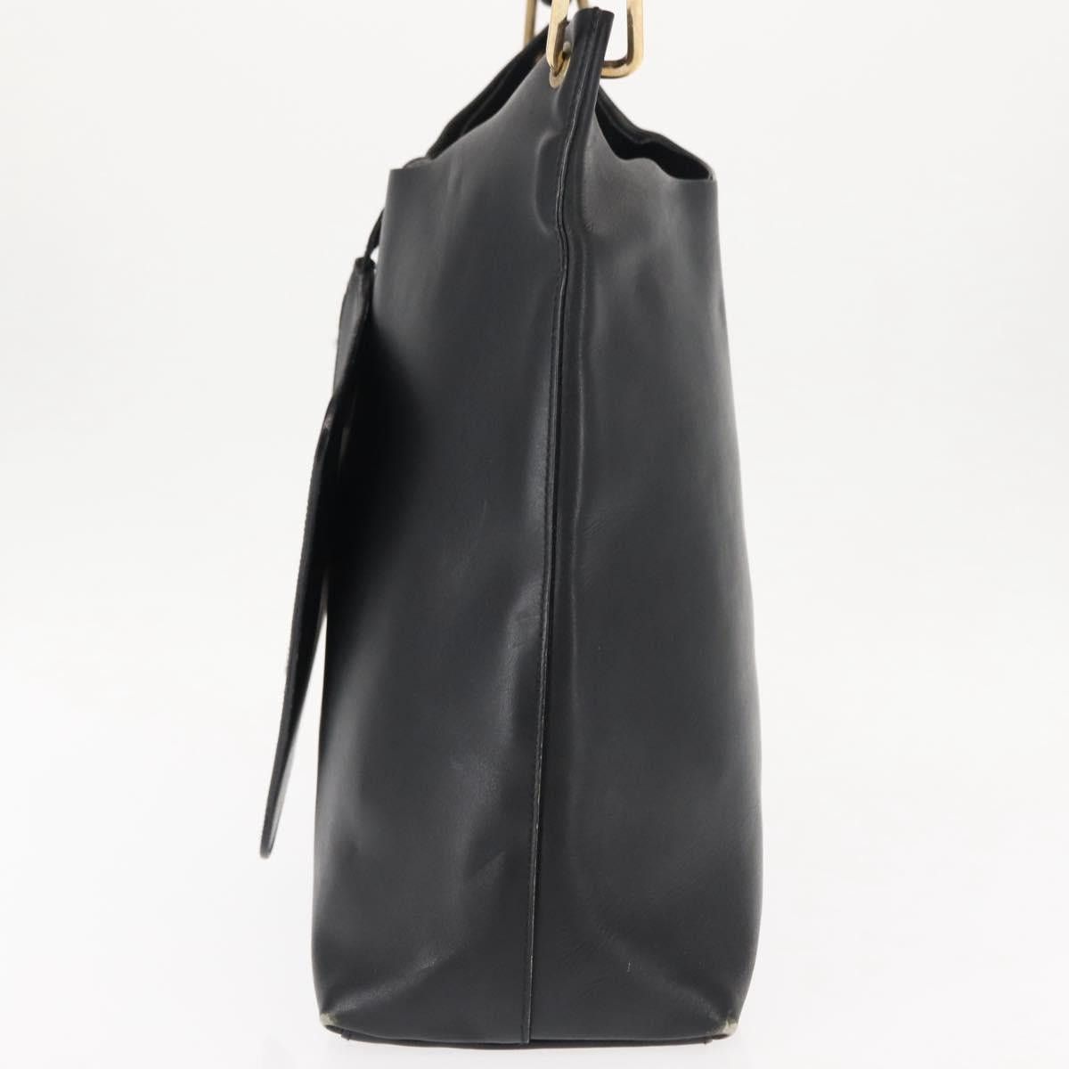 Gucci GUCCI Bamboo Shoulder Bag Leather Black Gold 001 1013 001 Size ONE SIZE - 4 Thumbnail