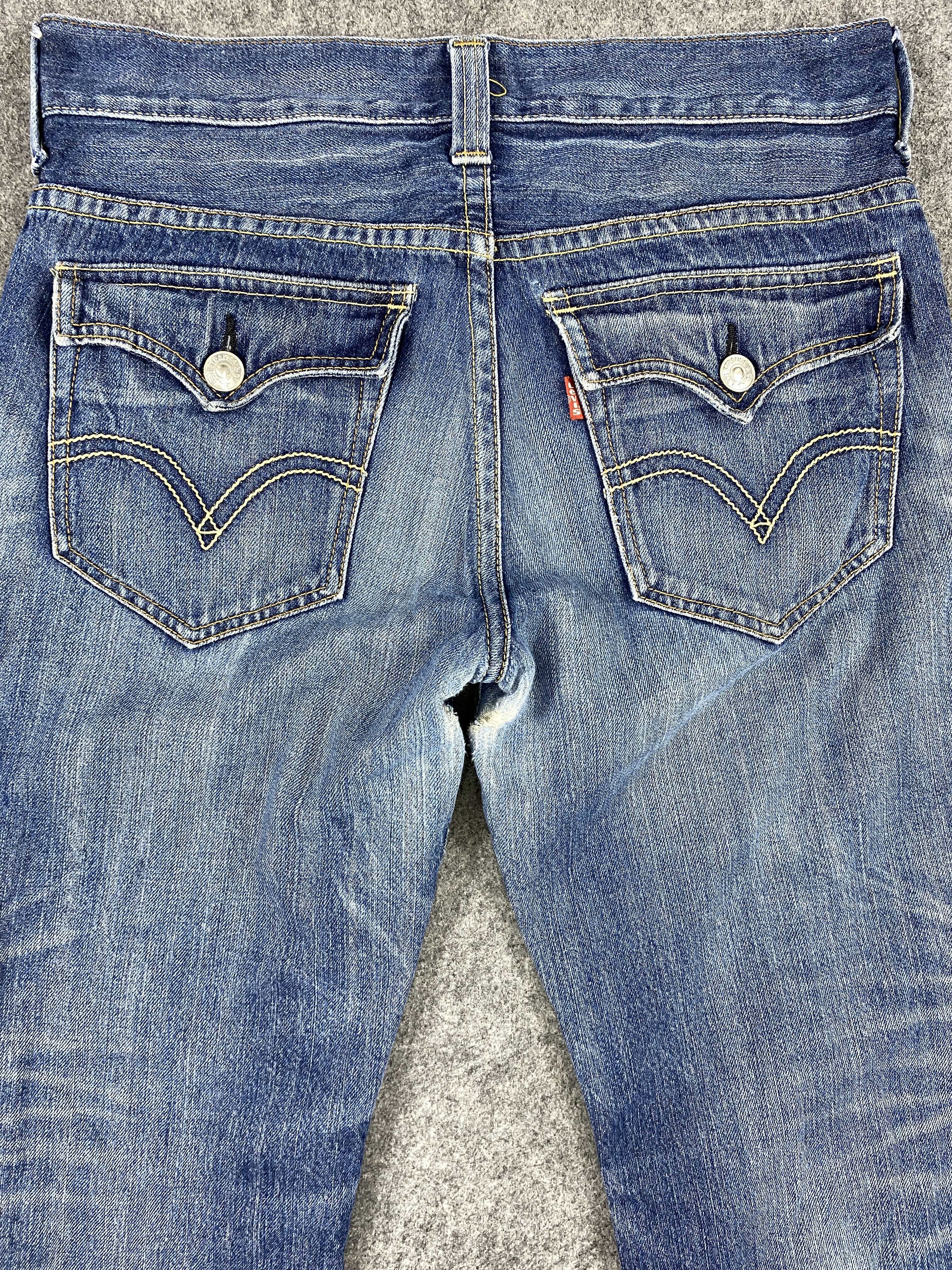 Distressed Blue Vintage Levi's 702 34x24 Denim -SJ079