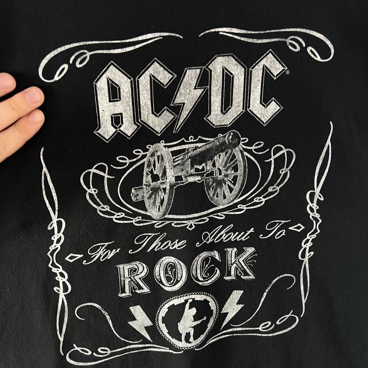 AC/DC Vintage Y2K AC/DC Big Logo Rock Band T-Shirt Size US S / EU 44-46 / 1 - 3 Thumbnail
