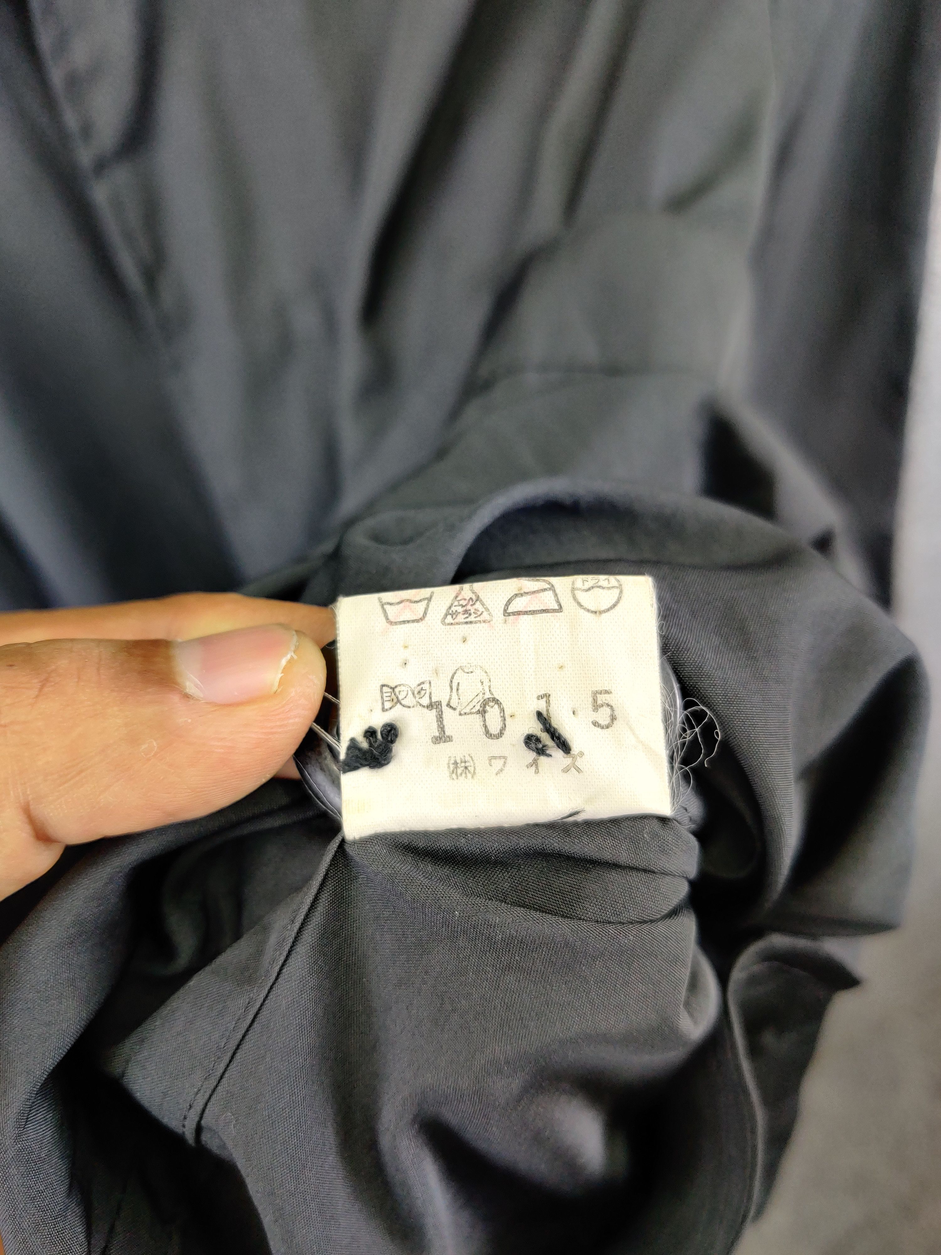 Yohji Yamamoto Vintage 90s Y's Yohji Yamamoto Nylon Long Jacket Size US XL / EU 56 / 4 - 10 Thumbnail