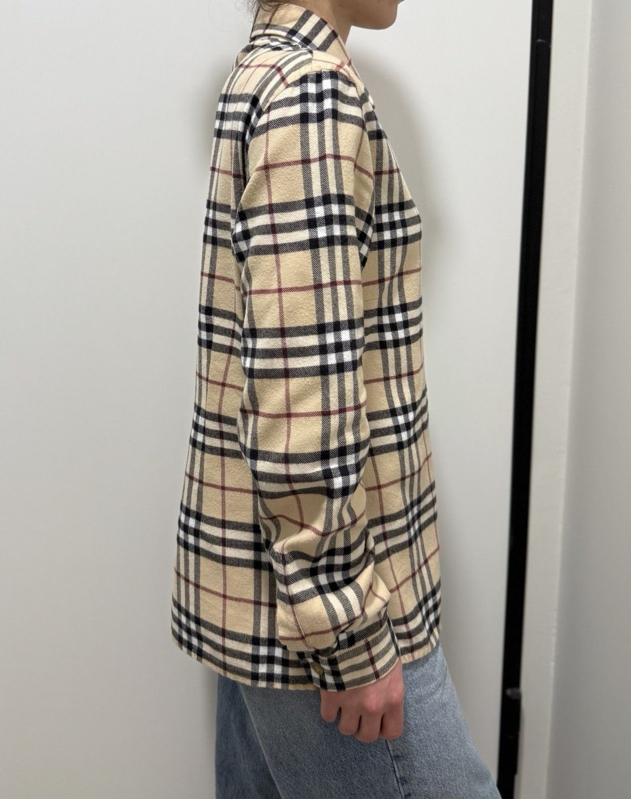 Burberry Vintage Burberry London Shirt Nova Check Long Sleeve y2k Size XL / US 12-14 / IT 48-50 - 7 Thumbnail