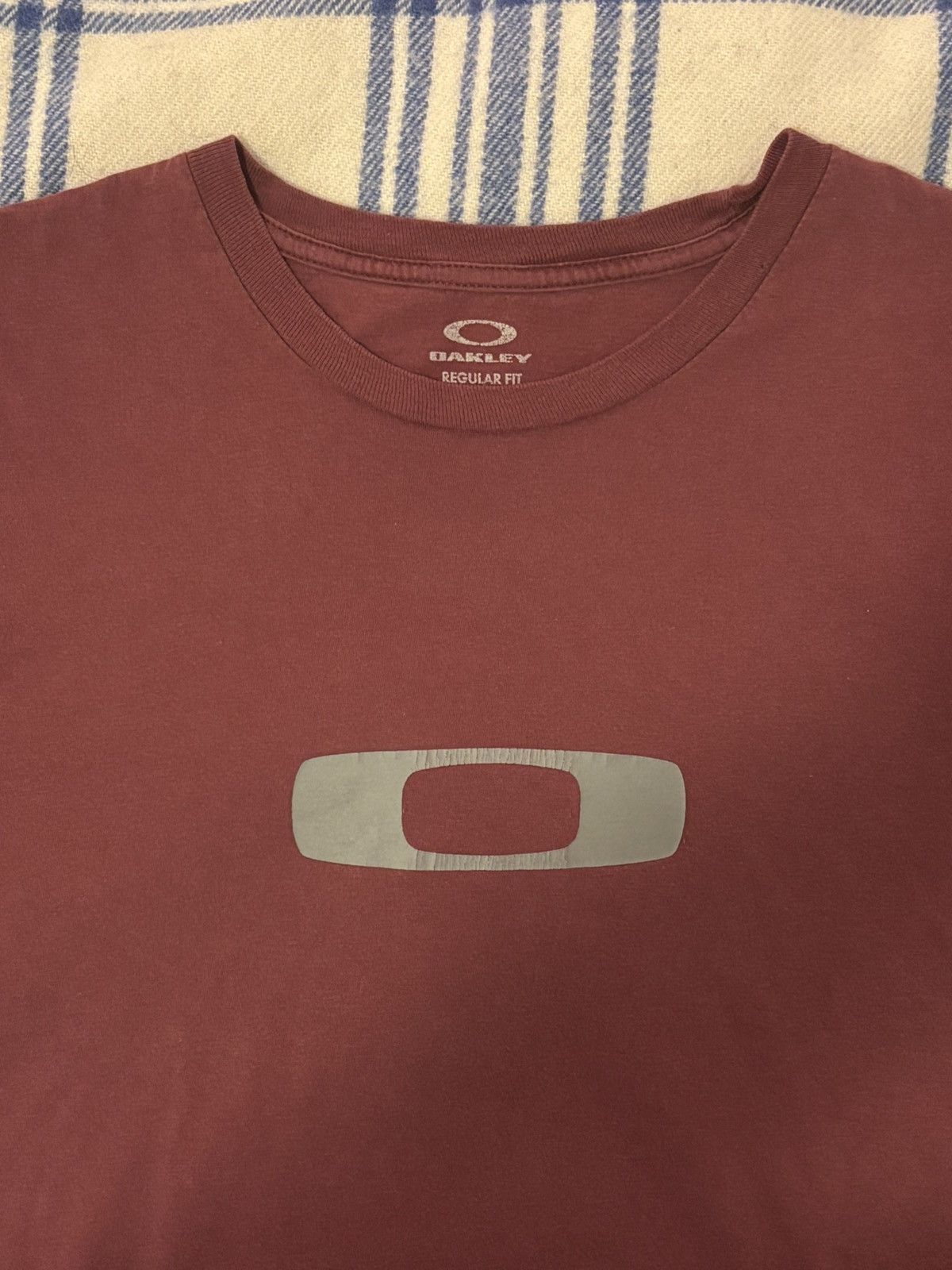 Oakley Burgundy Oakley Long Sleeve T-shirt Size US M / EU 48-50 / 2 - 4 Thumbnail