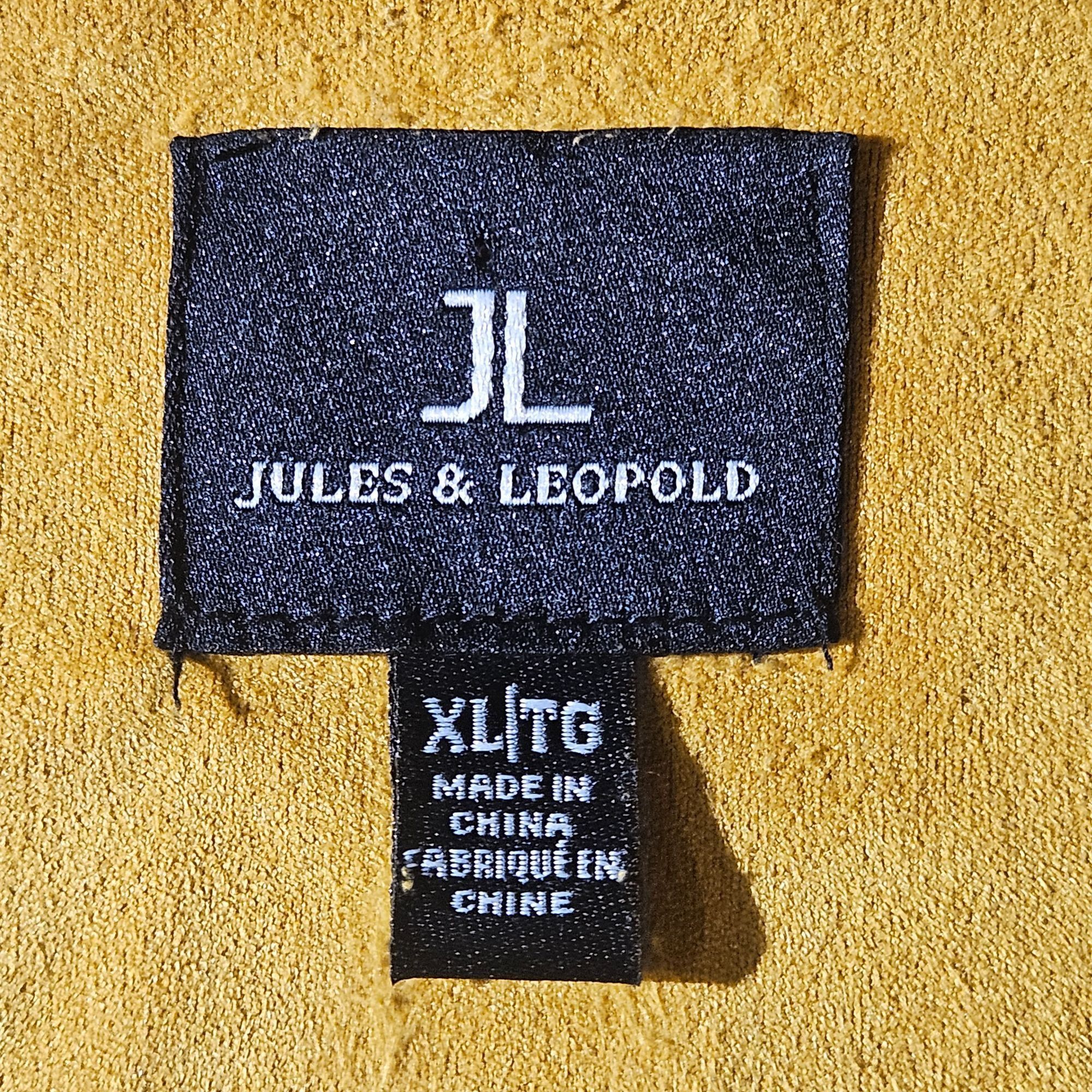Other Jules & Leopold Women’s Mustard Drape Jacket XL Utility Work Size XL / US 12-14 / IT 48-50 - 4 Thumbnail