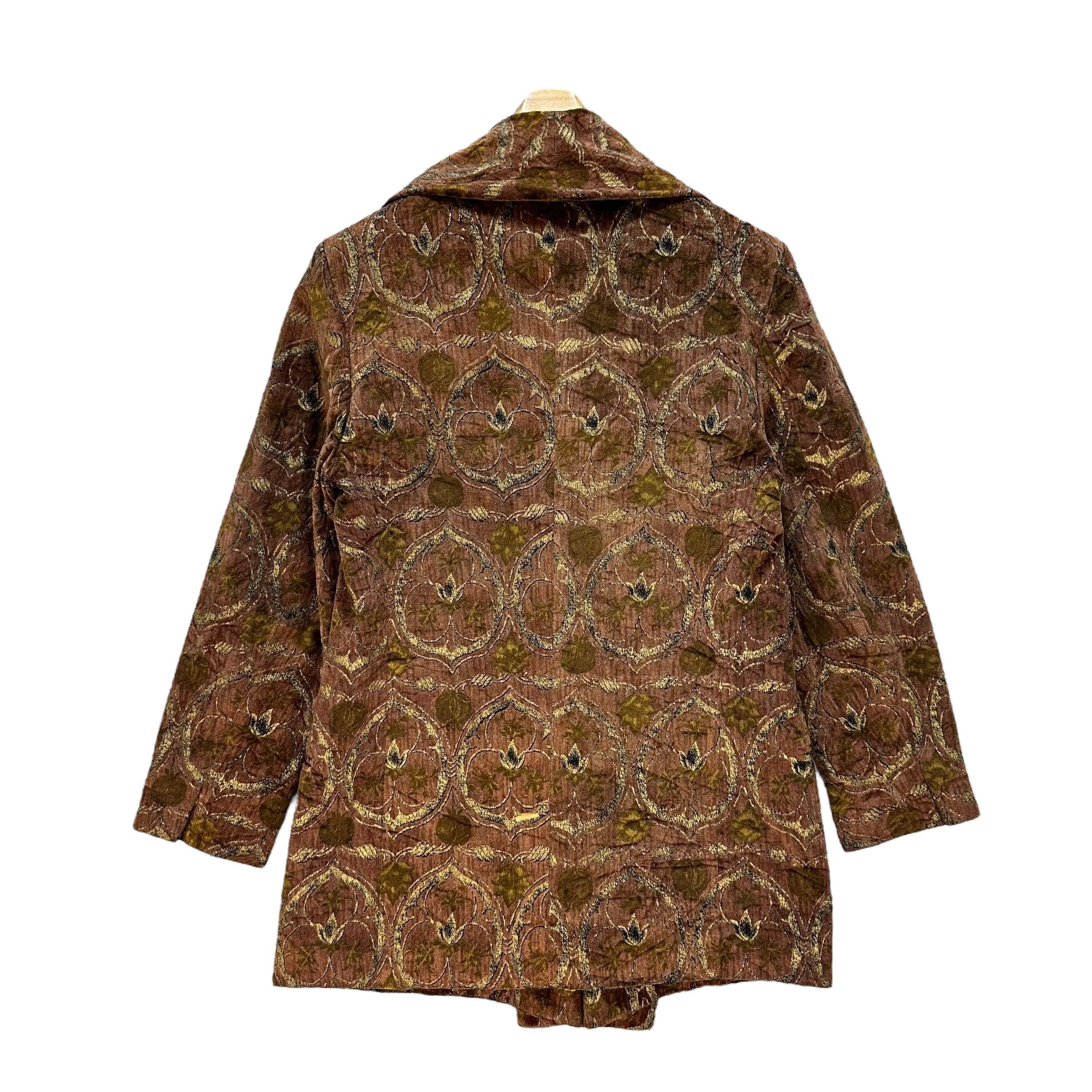 Vintage 80’s GENNY By Gianni Versace Buttonless Jacket #A64-1537 Size M / US 6-8 / IT 42-44 - 11 Thumbnail