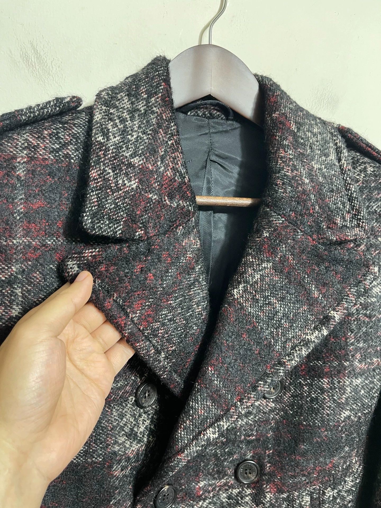 Neil Barrett Neil Barrett Slim Fit Wool Coat 48/50 New with Tags Size US M / EU 48-50 / 2 - 3 Thumbnail