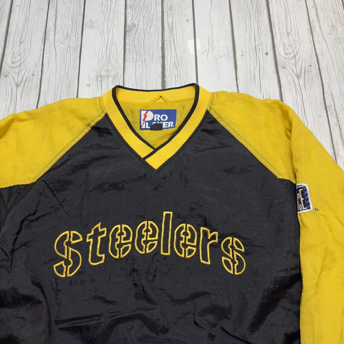 NFL × Pro Player × Vintage Vintage Pittsburgh Steelers windbreaker Size US XXL / EU 58 / 5 - 3 Thumbnail