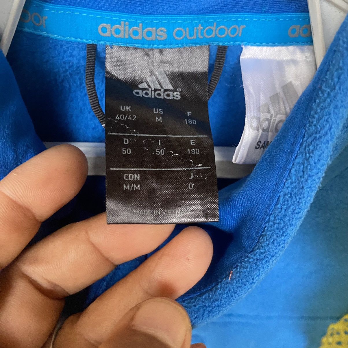 Adidas × Vintage Adidas fleece jacket Size US M / EU 48-50 / 2 - 8 Thumbnail