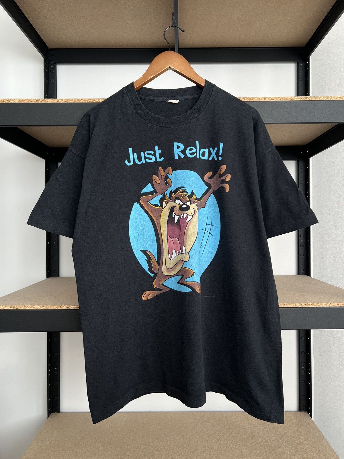 Cartoon Network Vintage 1995 Taz Tazmanian Devil Looney Tunes Warner Bros Size US XL / EU 56 / 4 - 2 Thumbnail