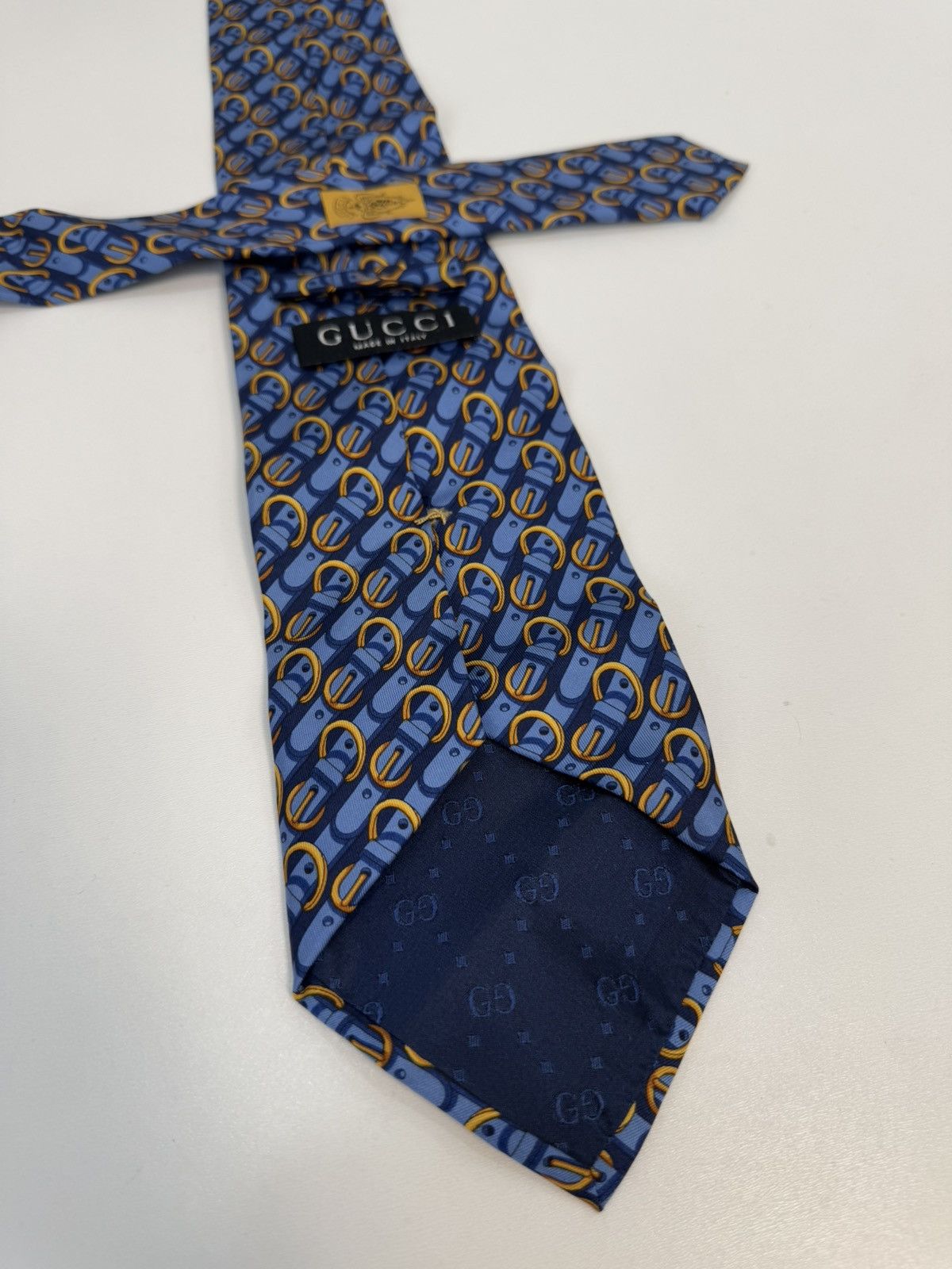 Gucci Rere! Vintage Gucci Tie Size ONE SIZE - 3 Thumbnail