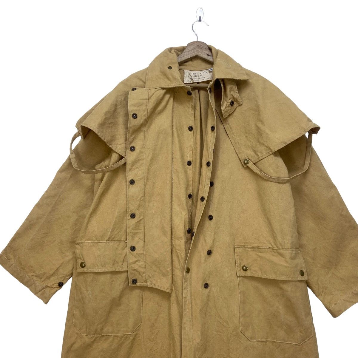 Vintage Vintage 70s Sierra Slickers Clovis California Heavy Coat Size US M / EU 48-50 / 2 - 5 Thumbnail