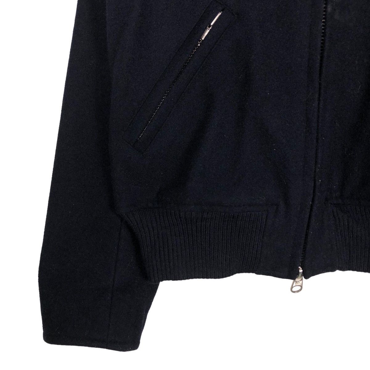 Issey Miyake 🔥Cropped Wool Biker Jacket Sunaokuwahara Issey Miyake Size US M / EU 48-50 / 2 - 4 Thumbnail