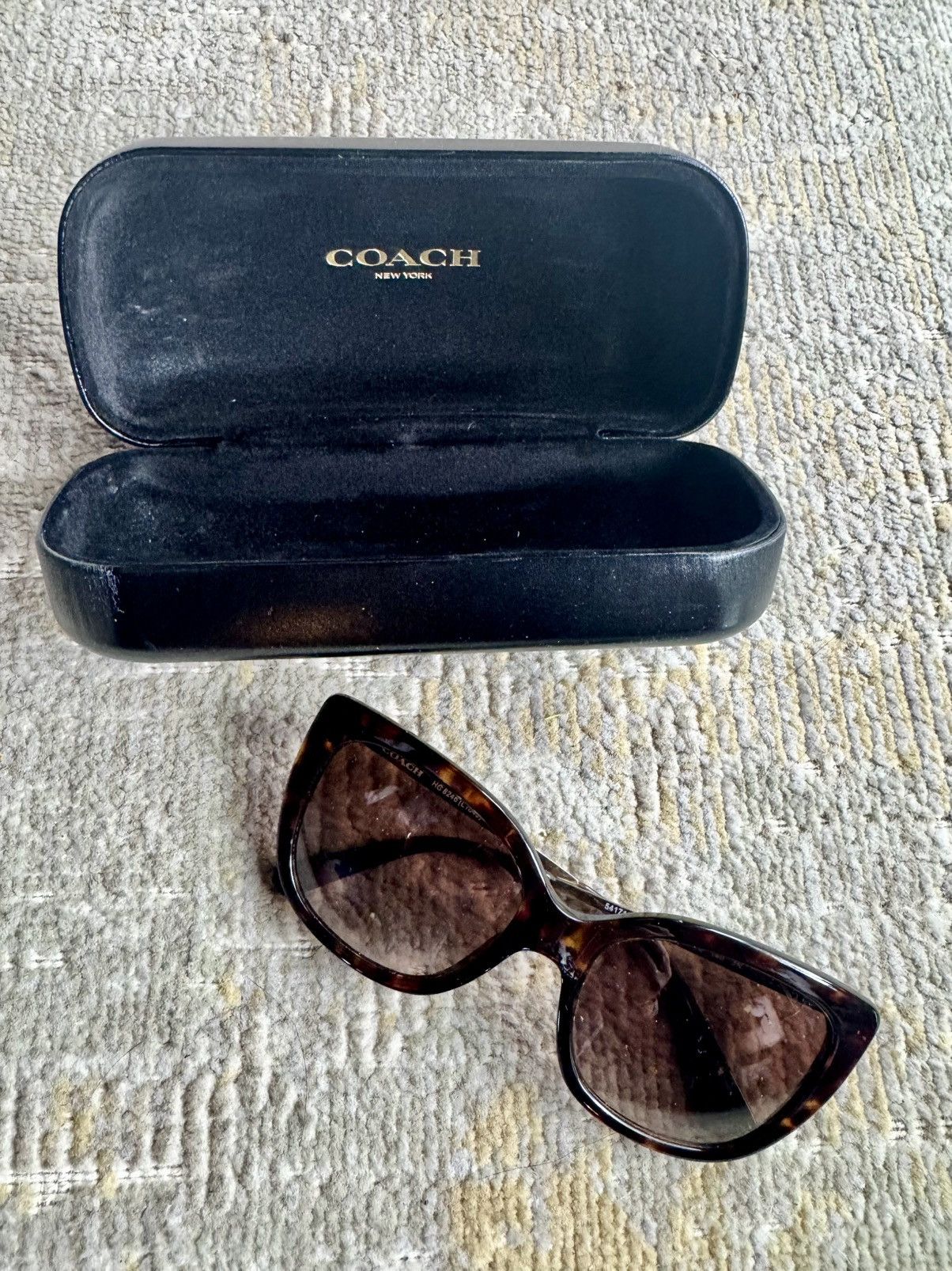 Coach COACH Women's Tortoiseshell Sunglasses - HC 8246 Size ONE SIZE - 1 Thumbnail