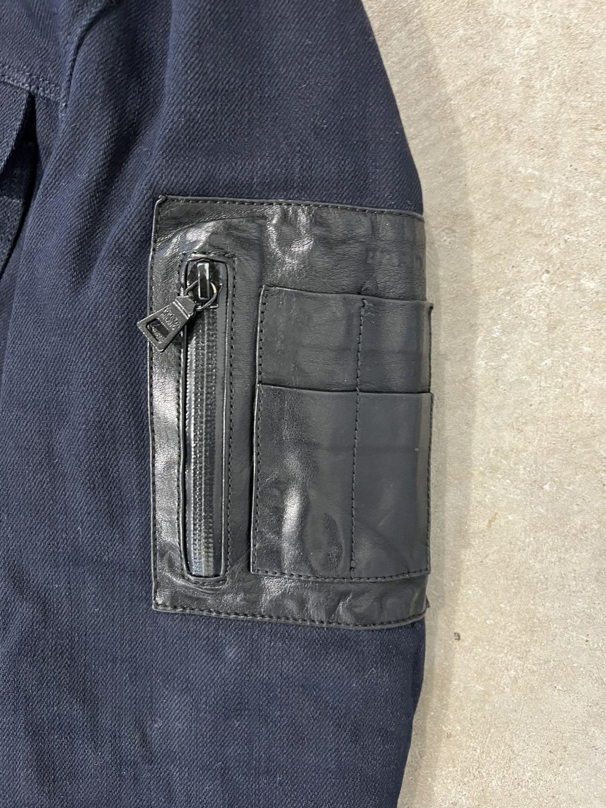 Prada Prada milano cotton Jacket Dark Navy Size 52/M Made in Italy Size US M / EU 48-50 / 2 - 5 Thumbnail