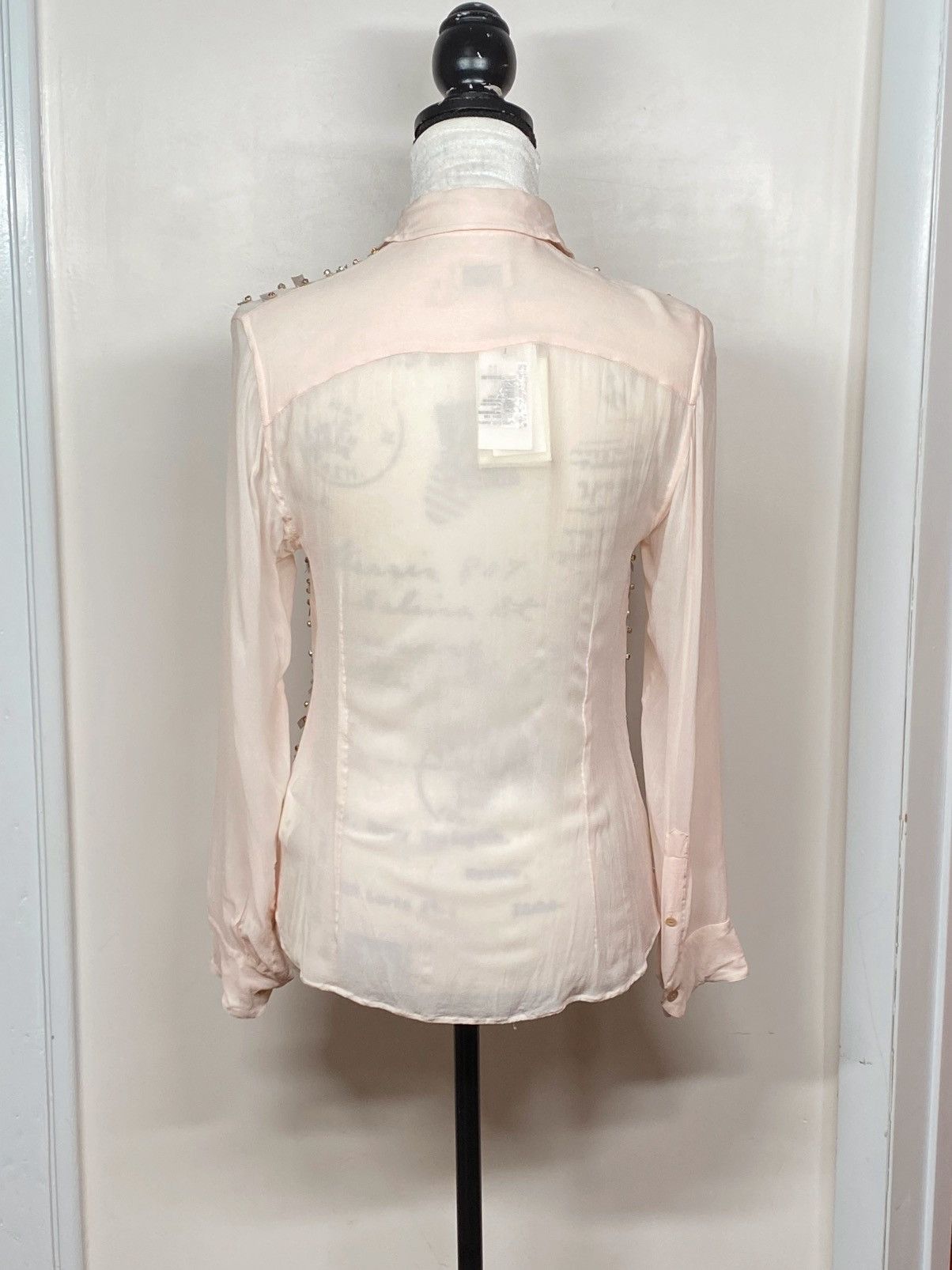 Dries Van Noten Dries Van Noten rhinestone shirt size 38/ us size 6 Size M / US 6-8 / IT 42-44 - 8 Thumbnail