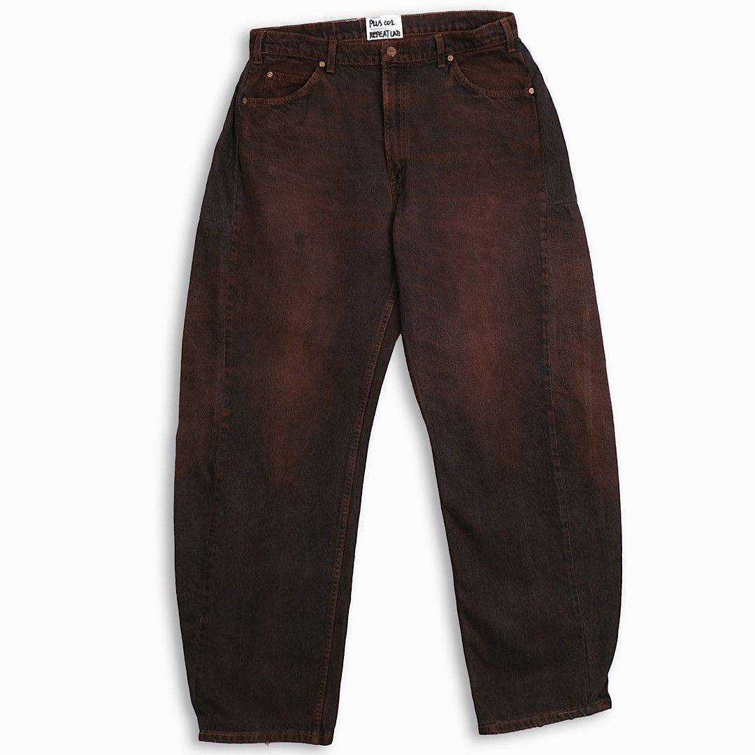 Japanese Brand × Levi's × Vintage REPEAT PLUS 002 Dirty Brown 35 Inch (RP002W3501) Size US 35 - 1 Thumbnail