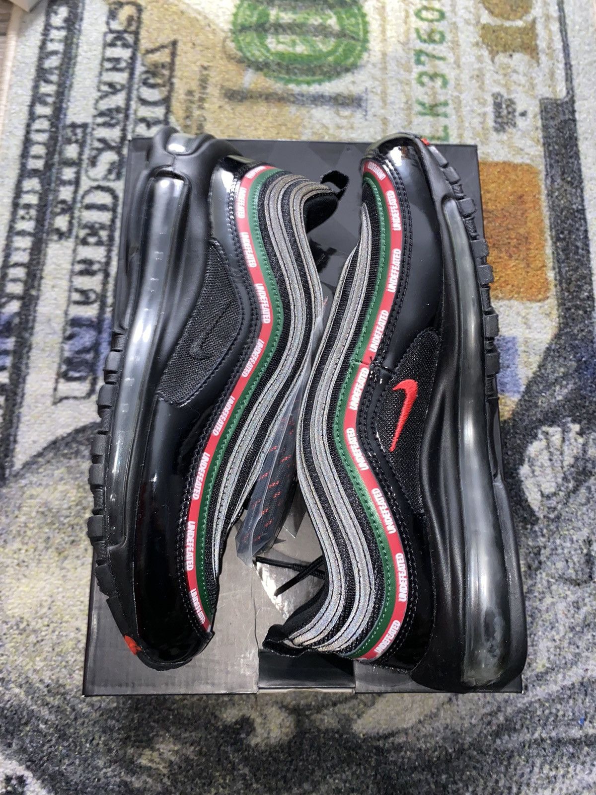 Nike × Undefeated Nike Air Max 97 Undefeated Black (2017) Size US 8 / EU 41 - 1 Thumbnail