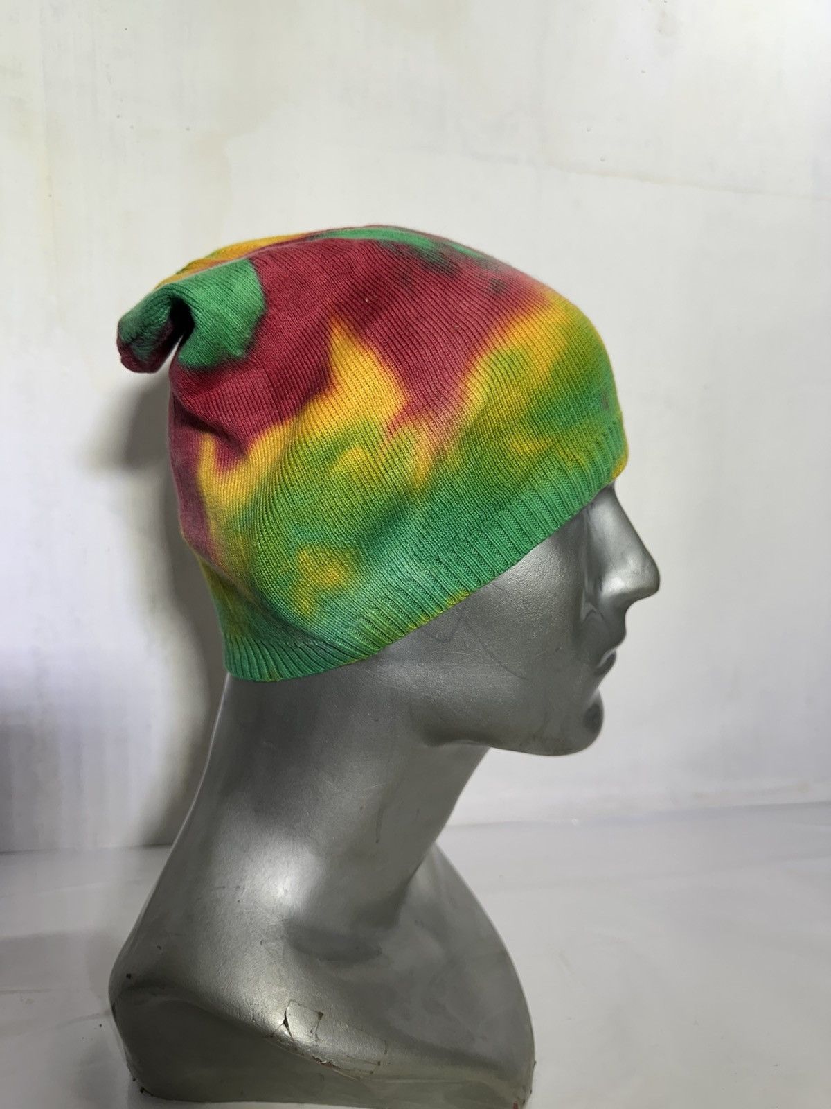 Japanese Brand Gallet Co LTD Japanese Tie dye Multicolour Beanie Hats Size ONE SIZE - 4 Thumbnail