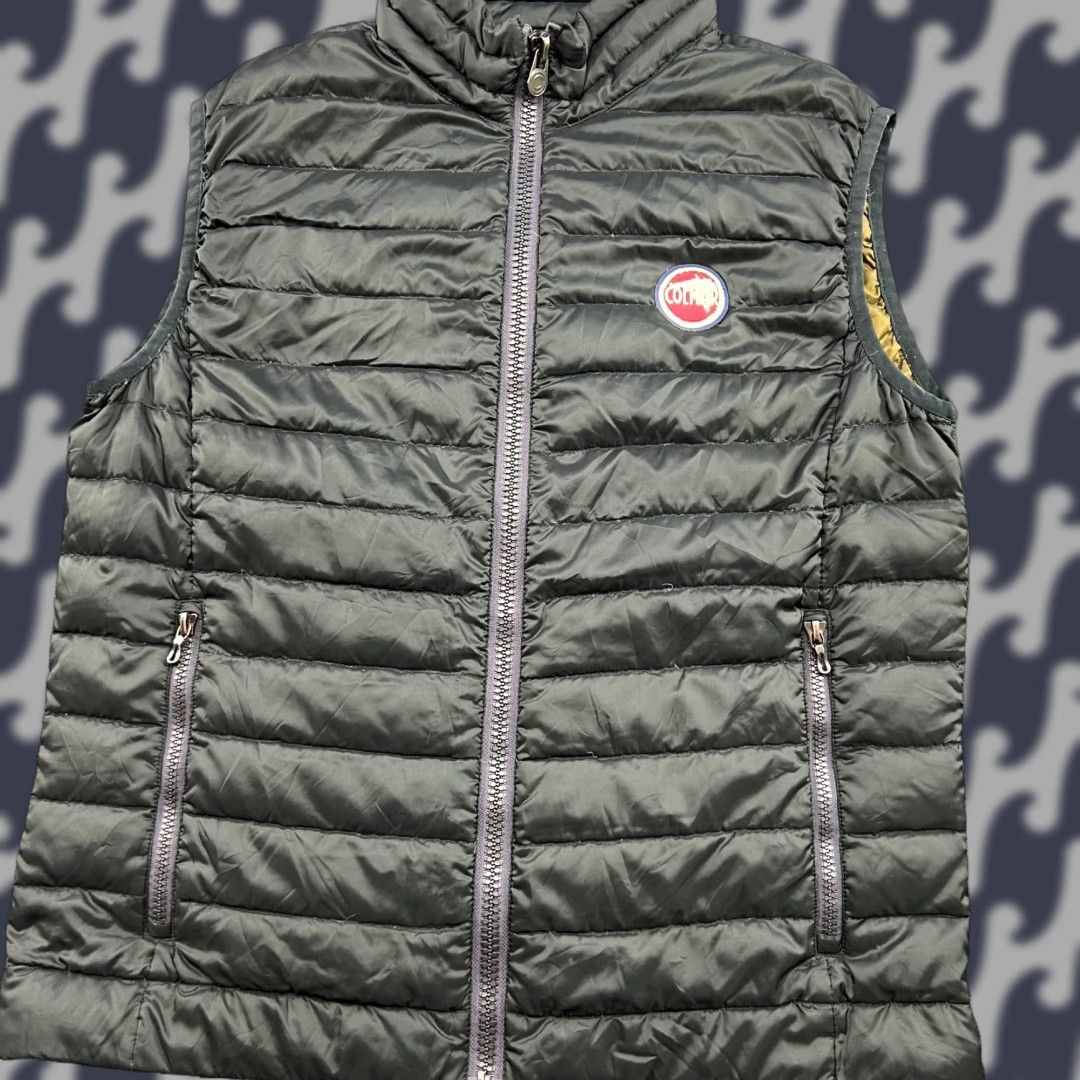Colmar Colmar Puffer Vest Womens Size 50 Quilted Black Down Gilet Full Zip Size XL / US 12-14 / IT 48-50 - 1 Thumbnail