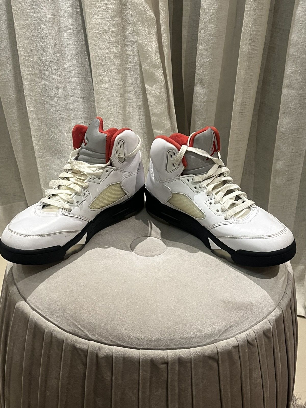 Jordan Brand Nike Air Jordan 5 Retro "Fire Red" Size US 8 / EU 41 - 7 Thumbnail