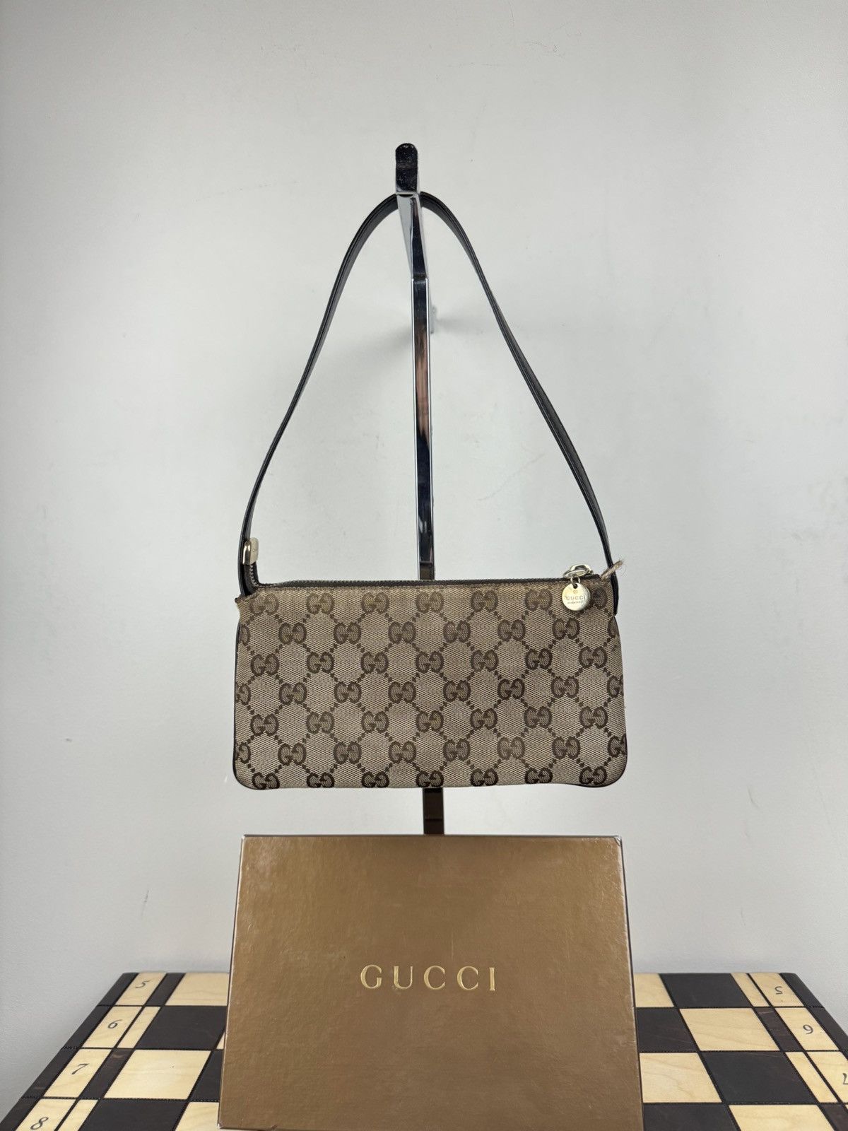 Gucci Leather bag mini Gucci GG original luxury streetwear item Size ONE SIZE - 2 Thumbnail