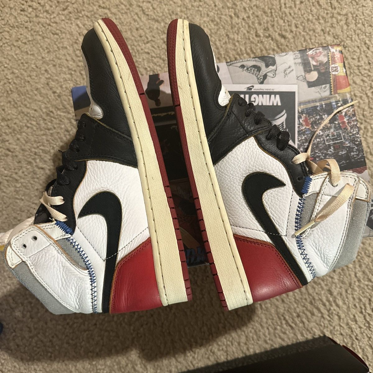 Union x Jordan NRG Black Toe