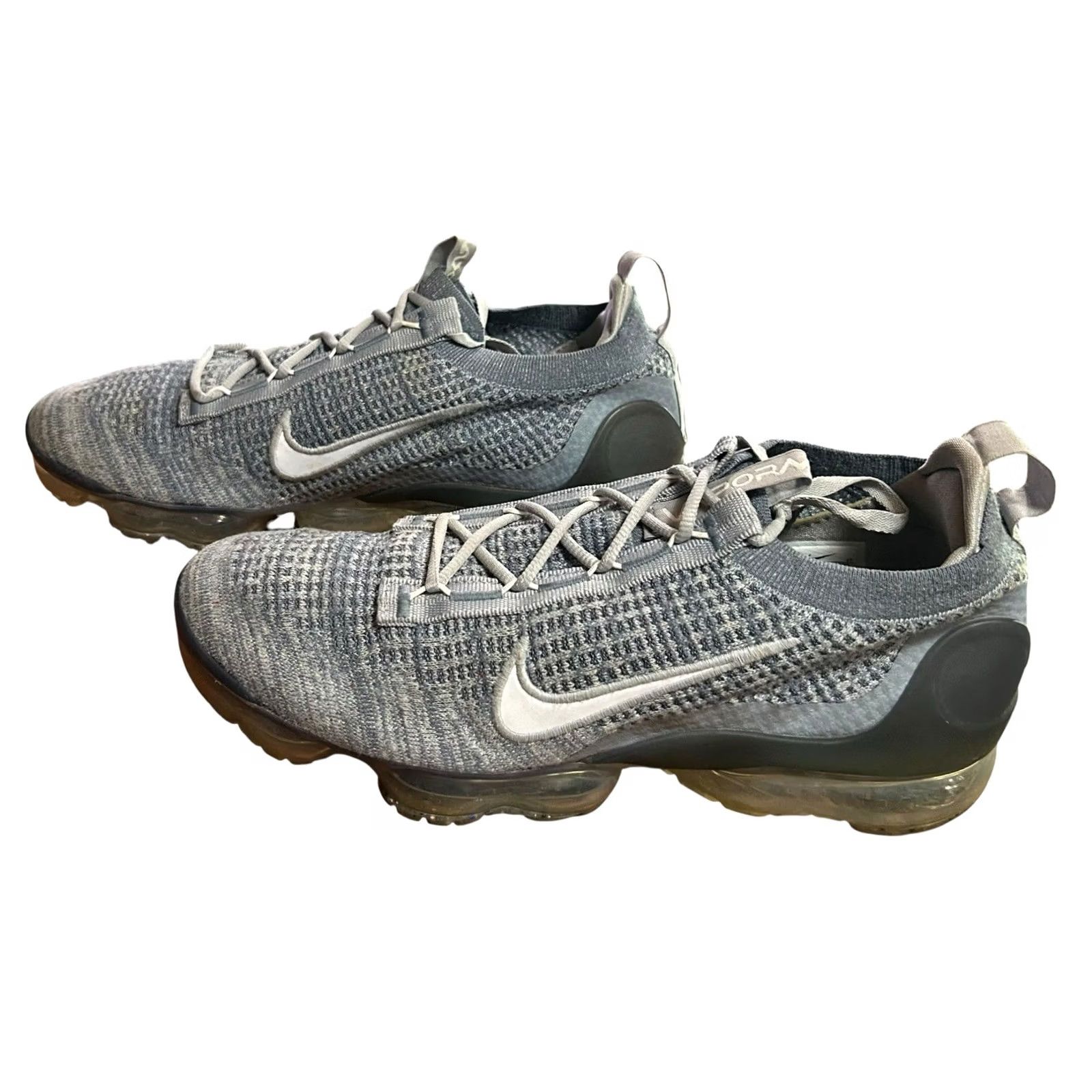 Nike Nike VaporMax Flyknit 2021 Sneakers Men 10.5 Armory Grey Blue DH4084-400 Size US 11 / EU 44 - 5 Thumbnail