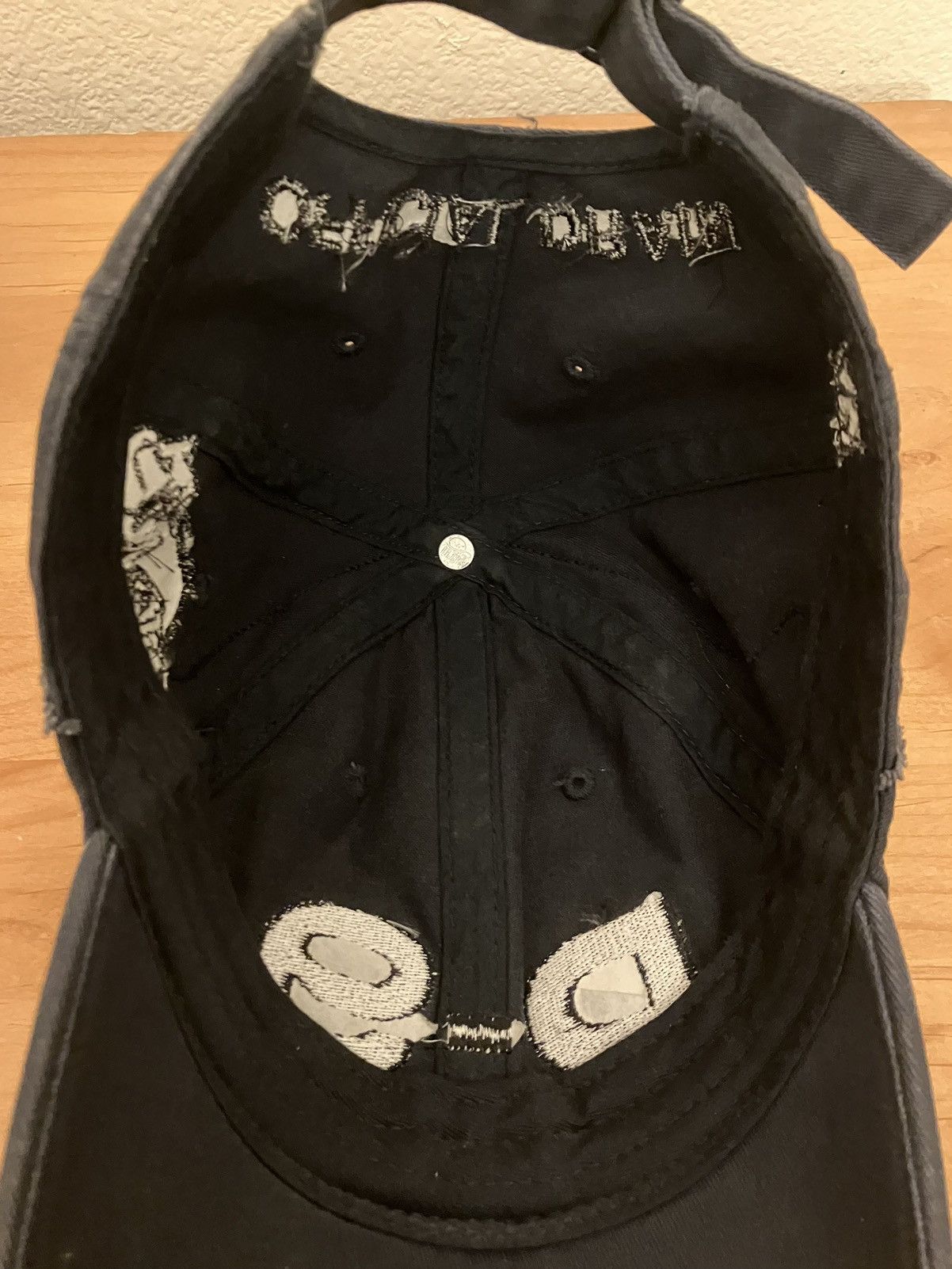 Drain Gang Bladee Navy D-9 Hat Size ONE SIZE - 5 Thumbnail