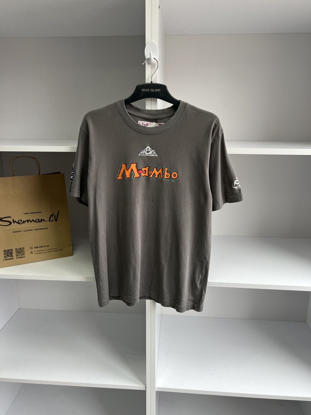 Mambo × Vintage Vintage Mambo Big Print Logo Streetwear Tee Size US M / EU 48-50 / 2 - 6 Thumbnail